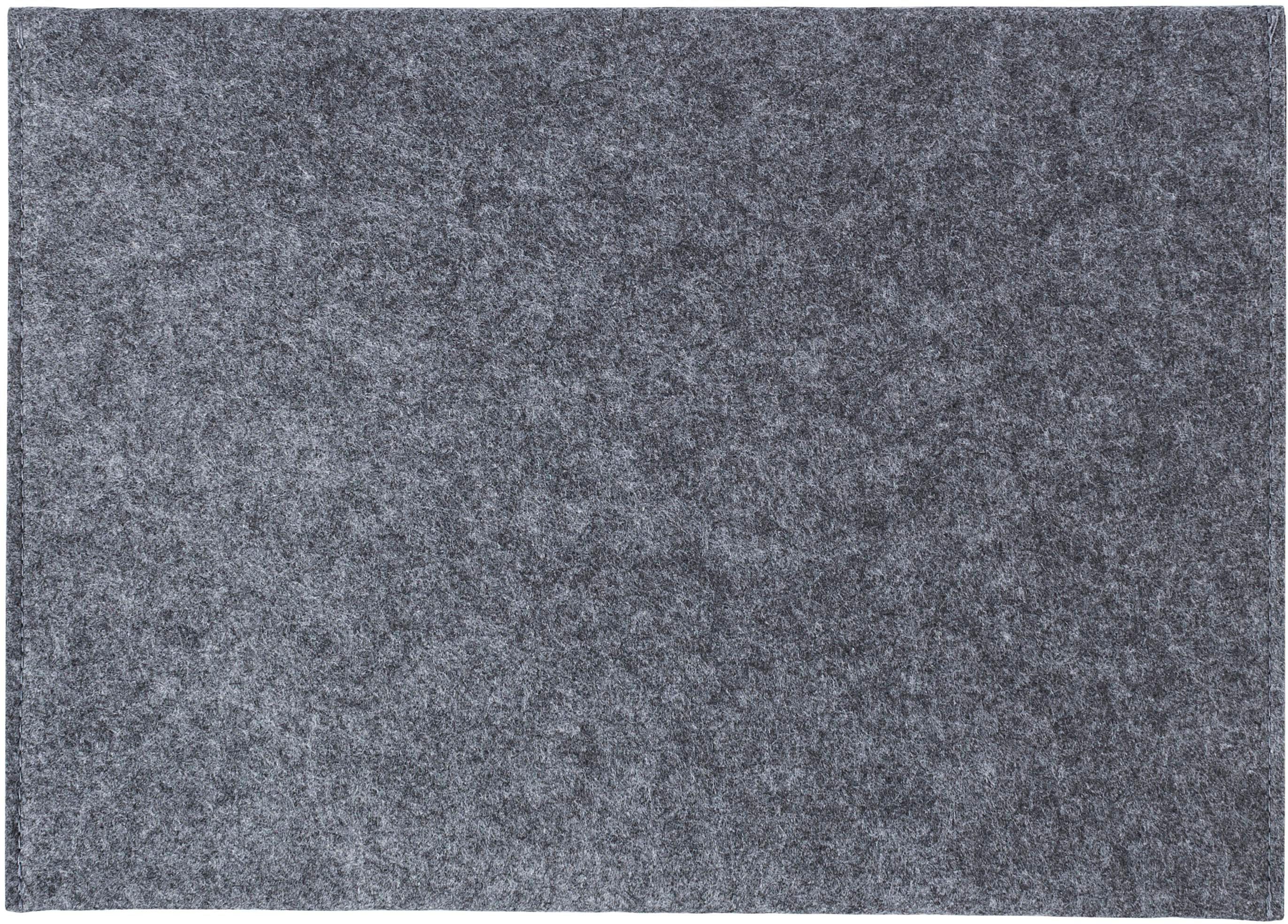 Document pouch Riley | Recycled felt | Velcro closure