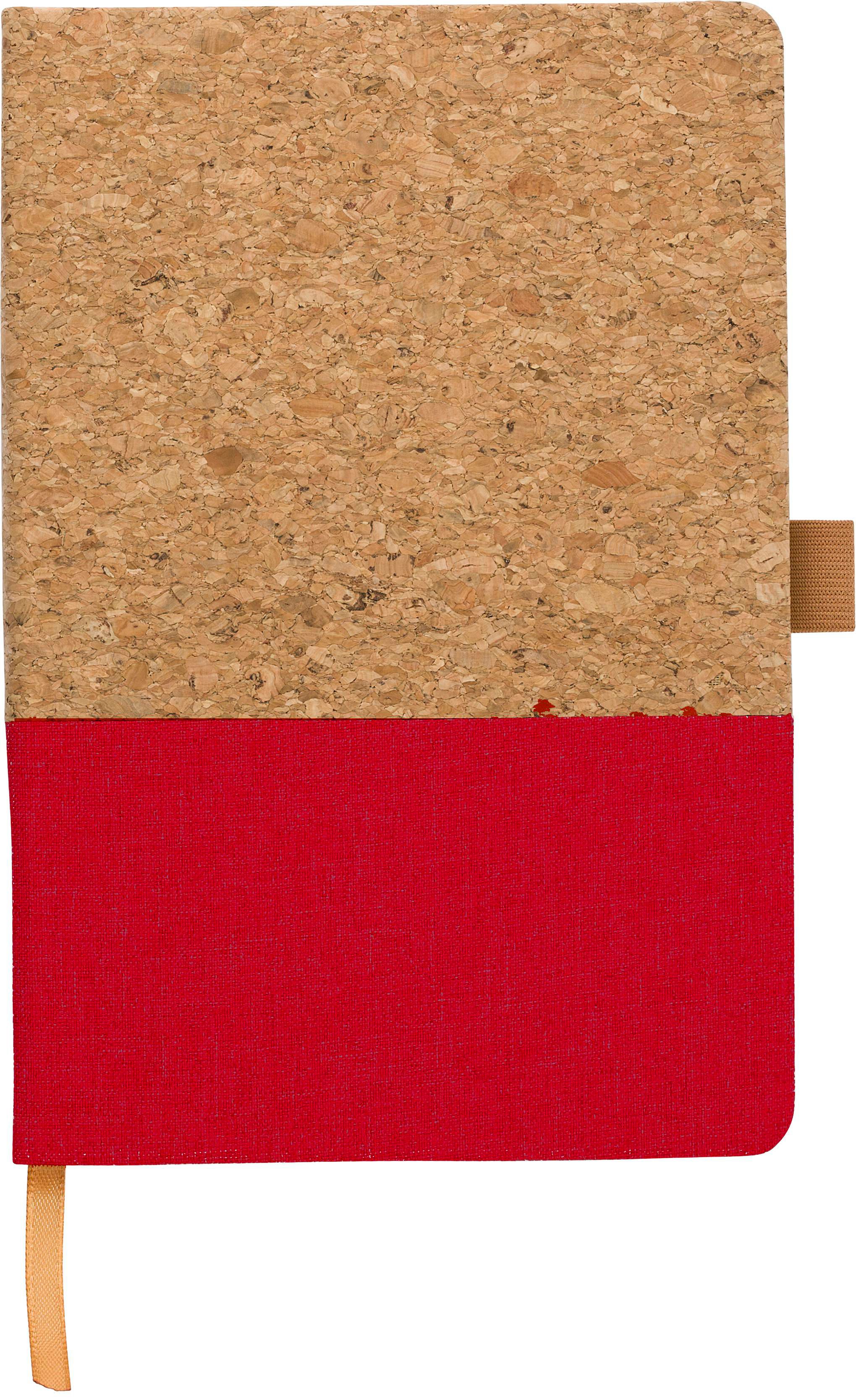 Cork and cotton notebook Trevor