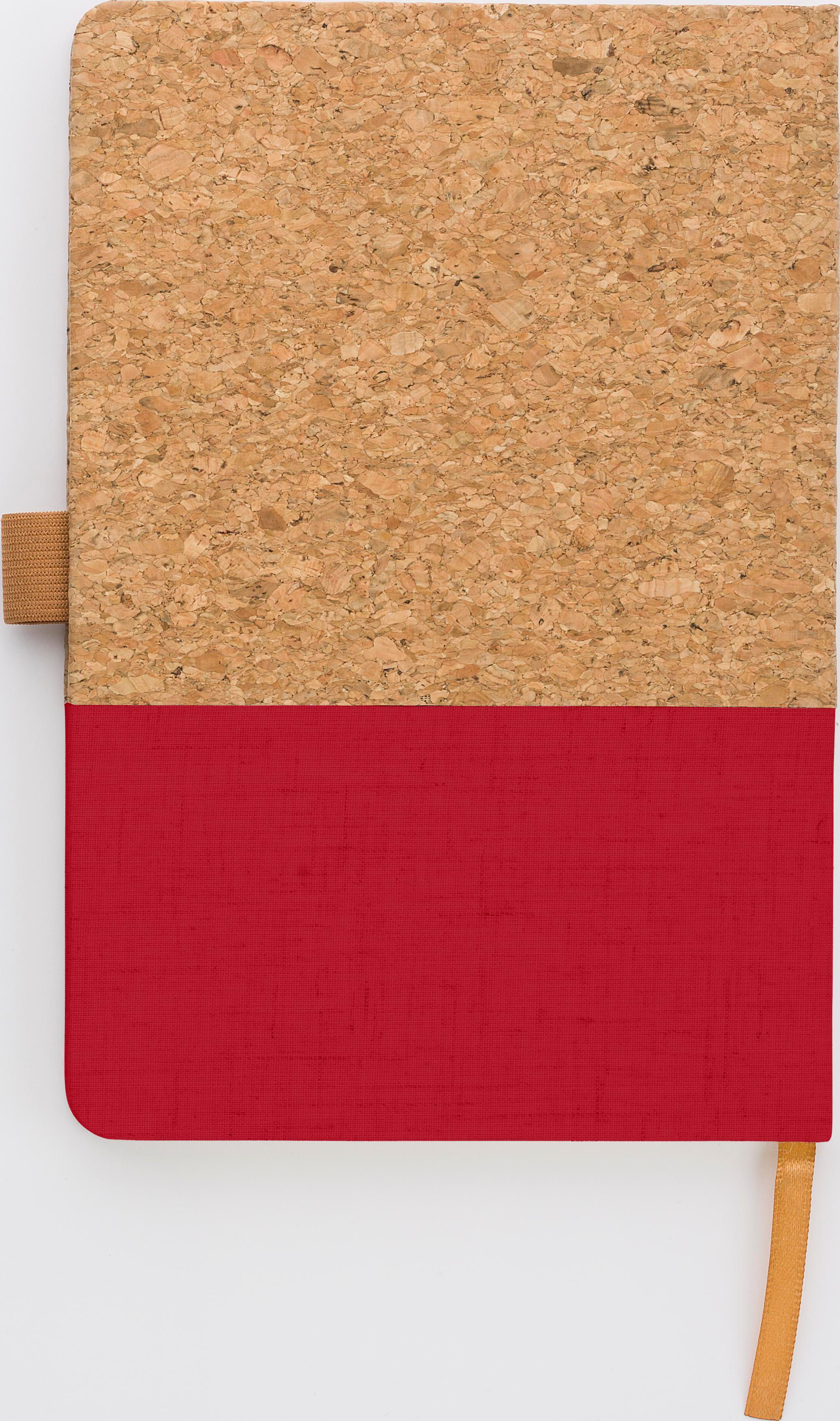 Cork and cotton notebook Trevor