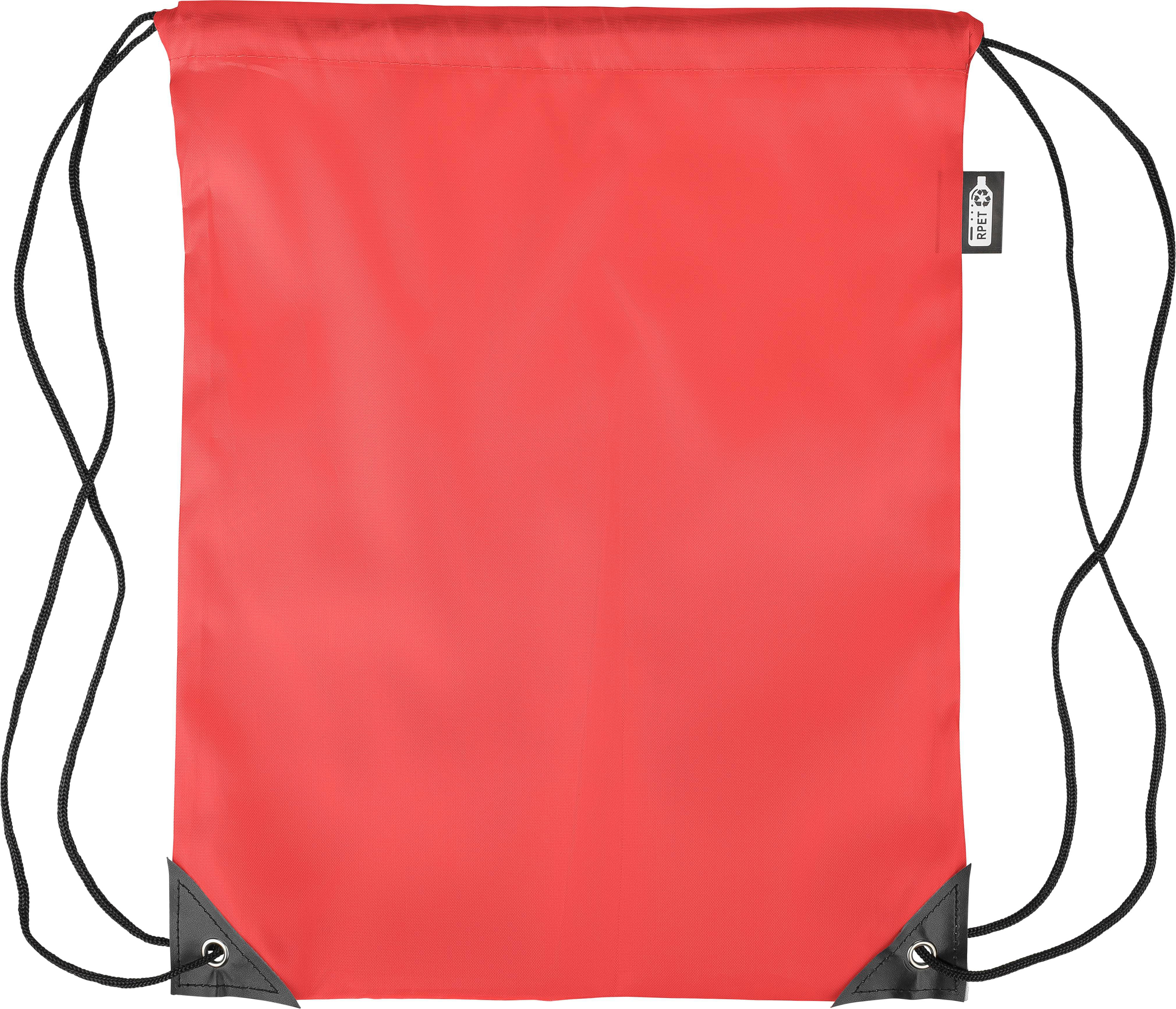 Recycled rPET polyester (210D) drawstring backpack Enrique