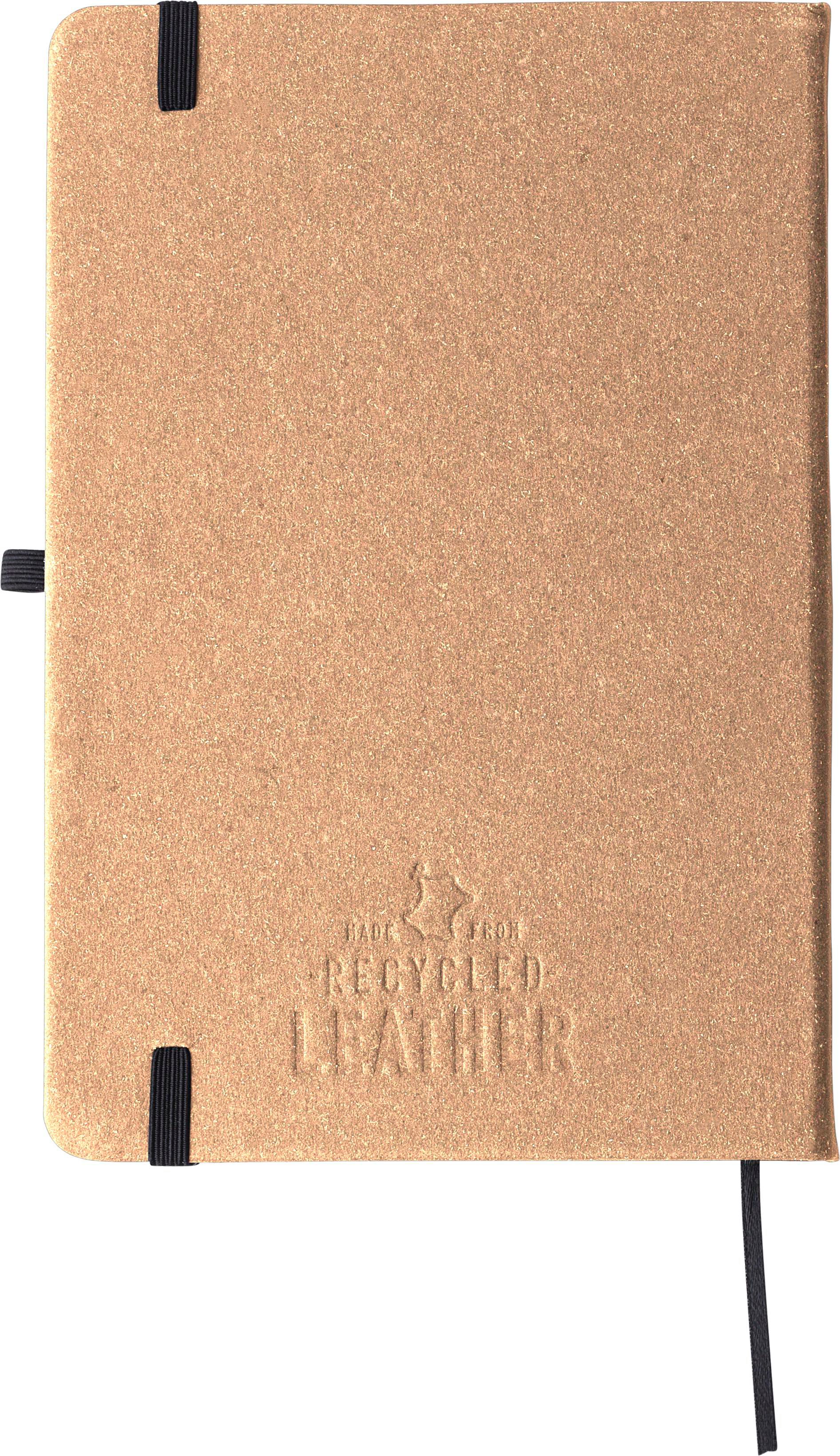 Notebook Gianna | Recycled leather | A5 | Lined