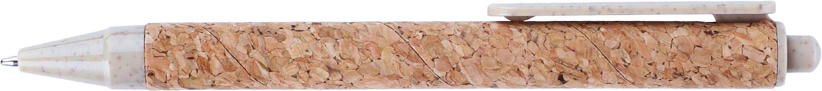 Cork and linen notebook and wheatstraw ballpen Kenzo