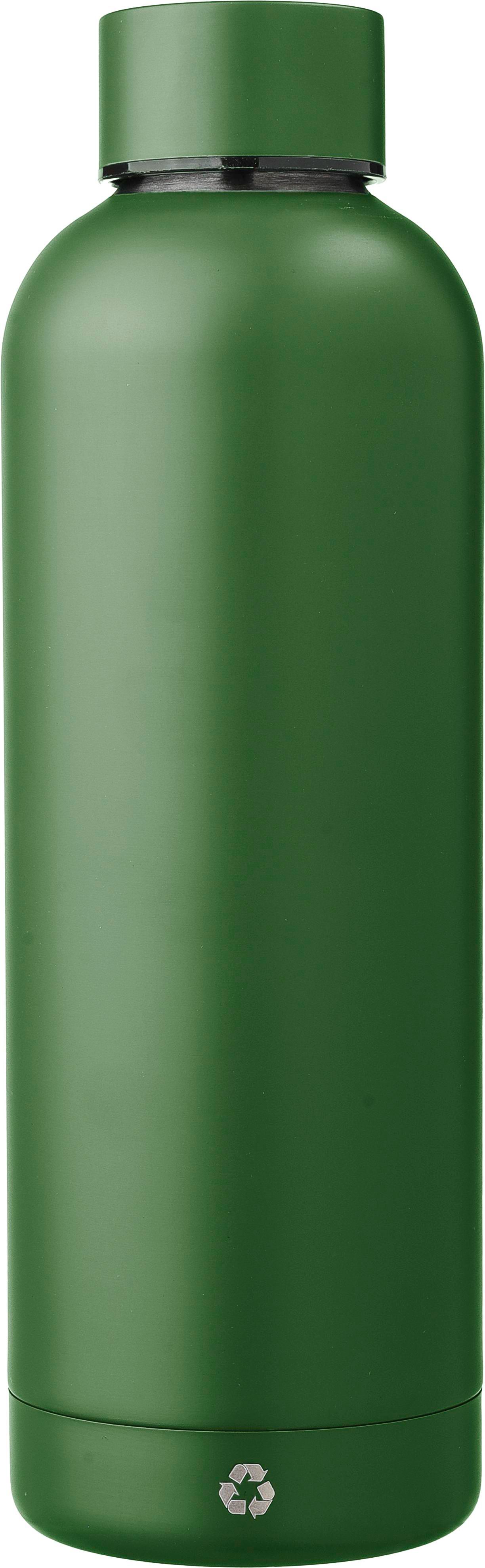 Botella de acero inox. reciclado Isaiah 500 ml