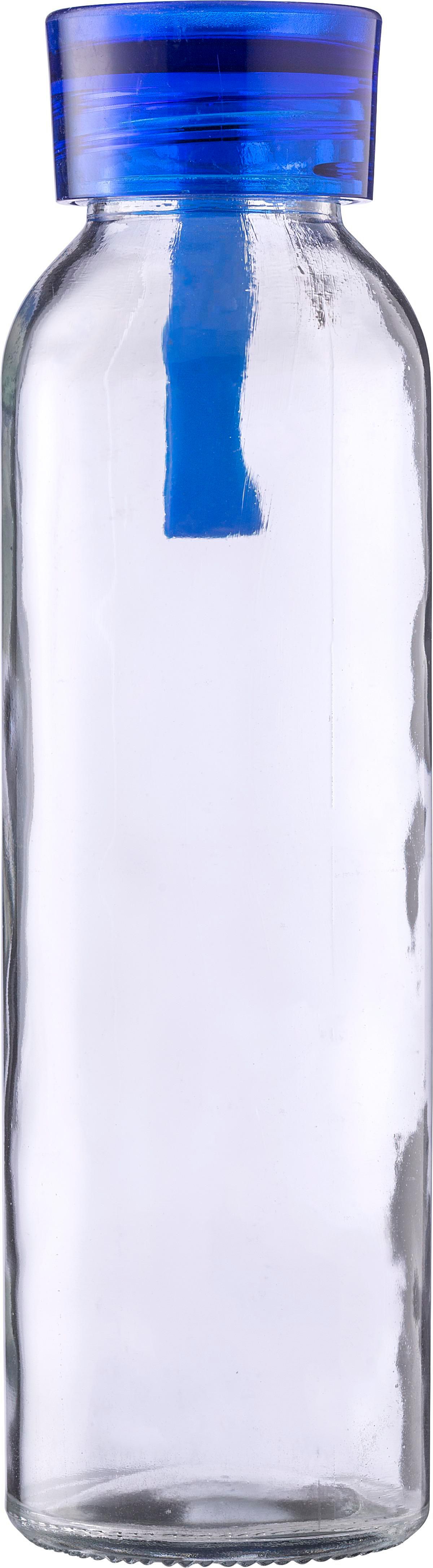 Drinking bottle | Glass | Colored lid | 500 ml