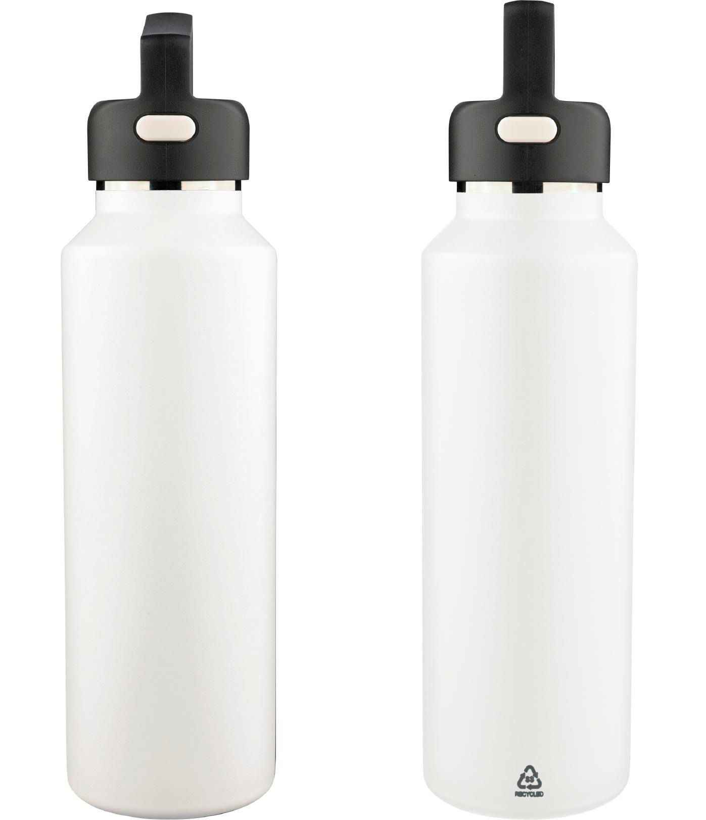 Botella termo de acero inox. reciclado Mace 600 ml