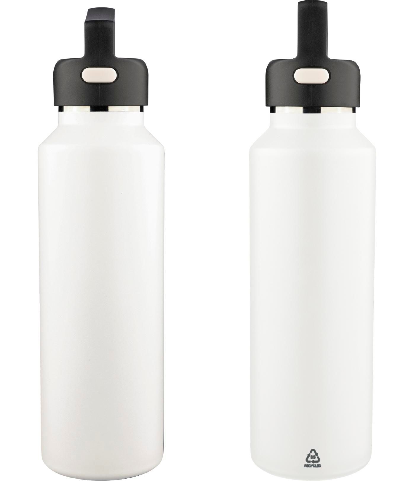 Botella termo de acero inox. reciclado Mace 600 ml