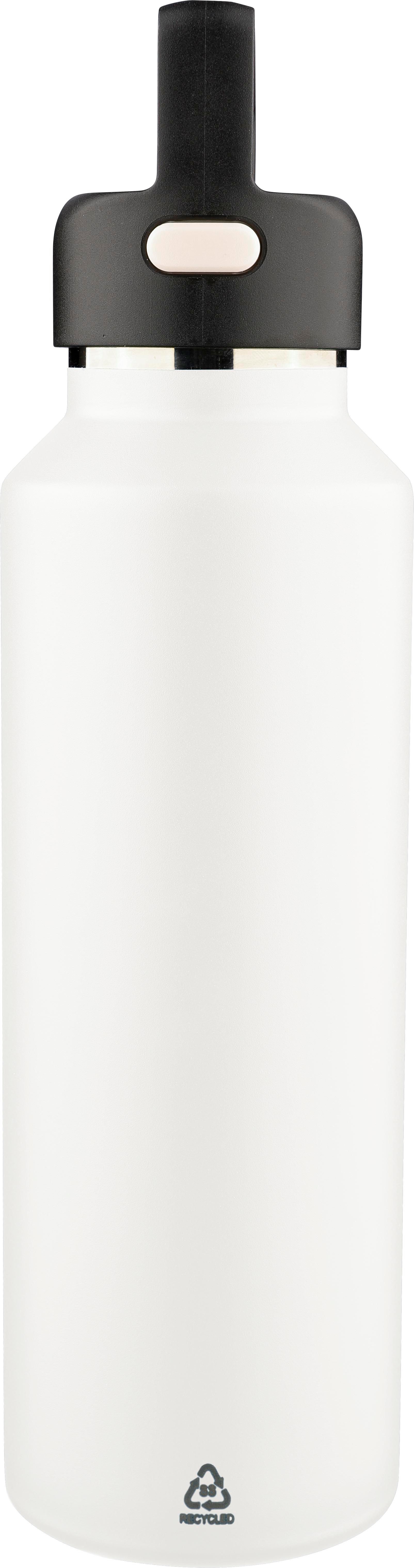 Botella termo de acero inox. reciclado Mace 600 ml