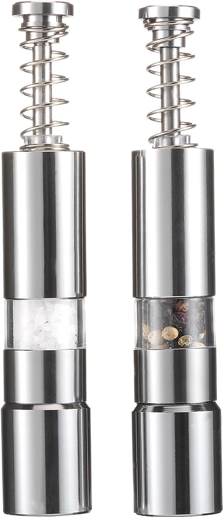 Salt and pepper mill set Annalena | Stainless steel | 2 pcs