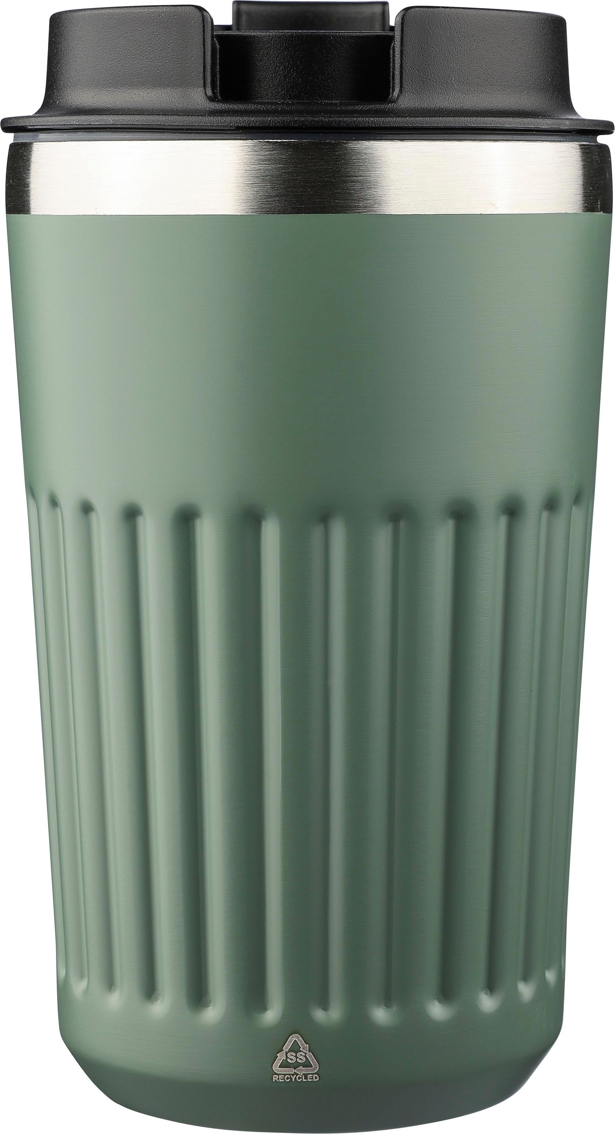 Vaso termo de acero inox. reciclado Chiara 400 ml