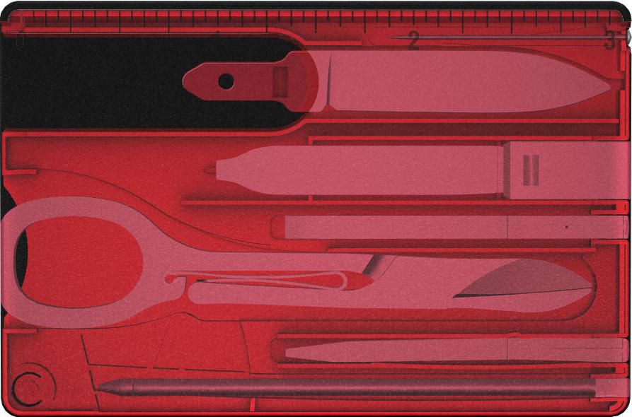 Multiherramienta Victorinox SwissCard Classic de nailon