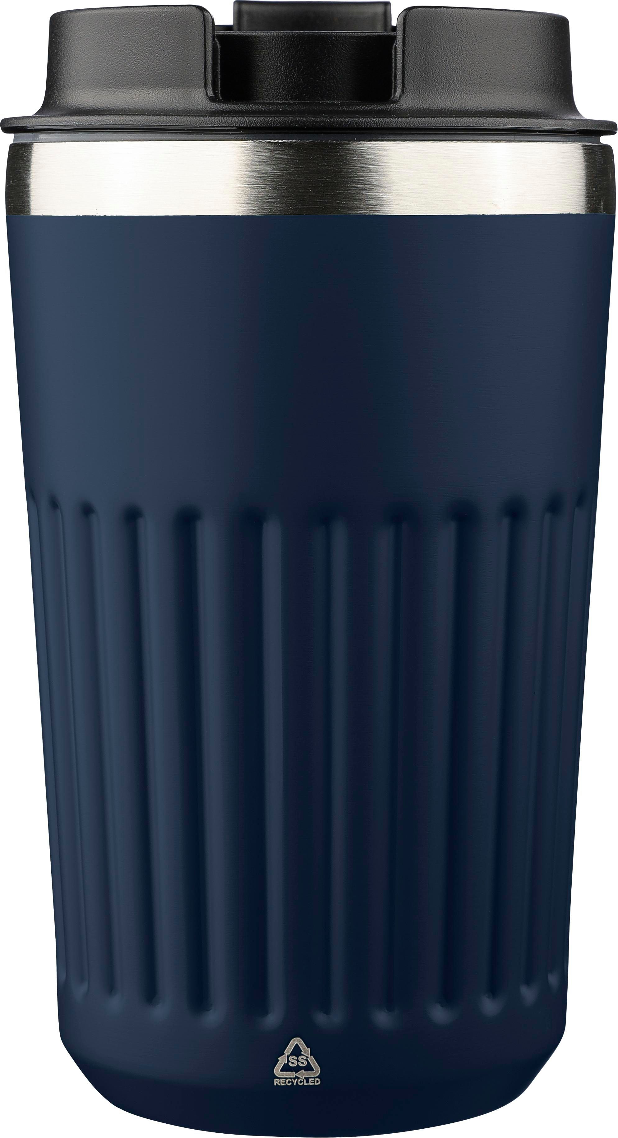 Vaso termo de acero inox. reciclado Chiara 400 ml