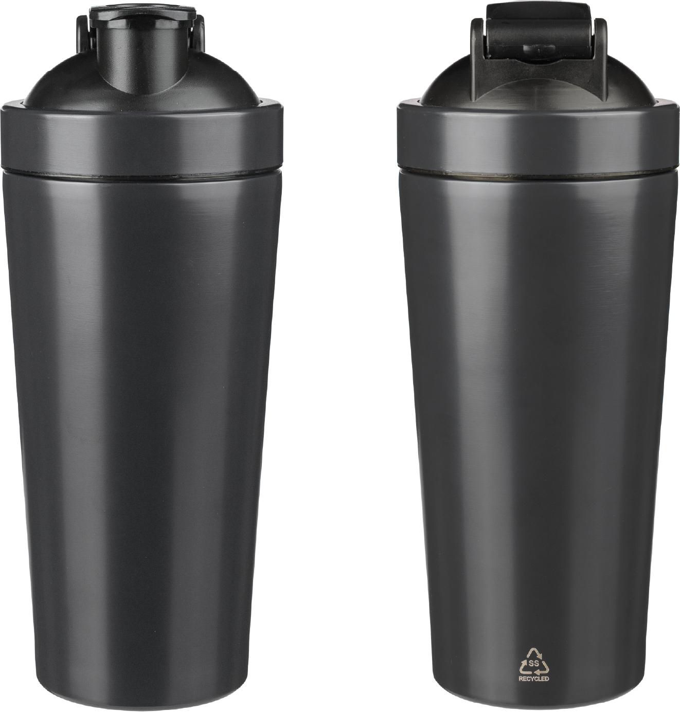 Recycled stainless steel single-walled shaker (750 ml) Orla