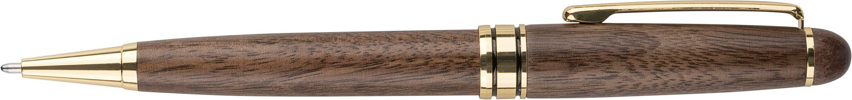 Walnut wooden twist ballpen Noa