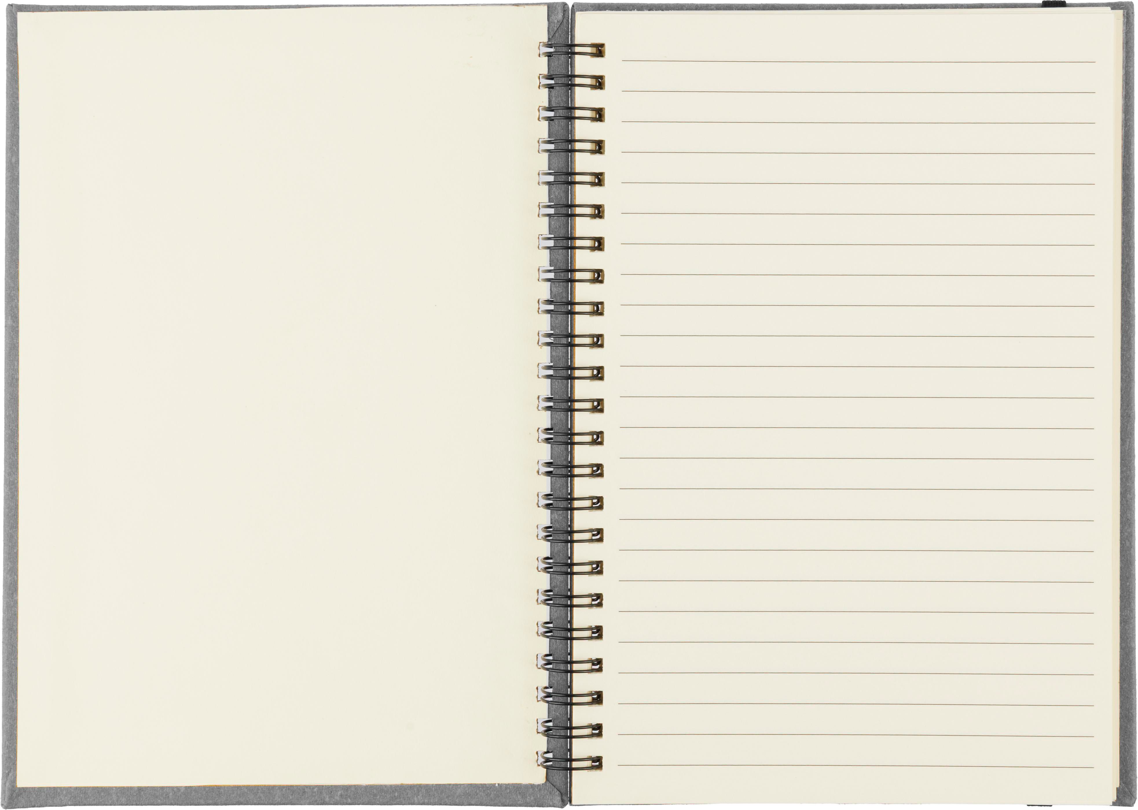 Recycled leather notebook A5 Egon Original