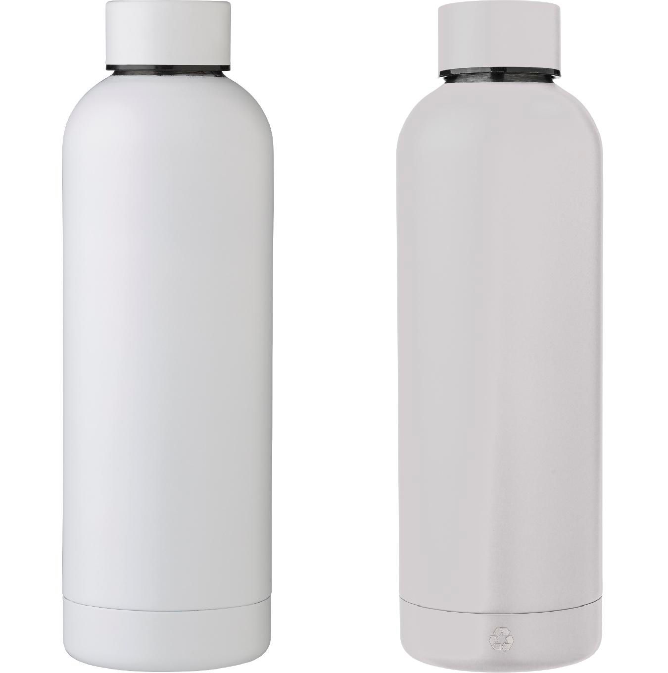 Botella de acero inox. reciclado Isaiah 500 ml