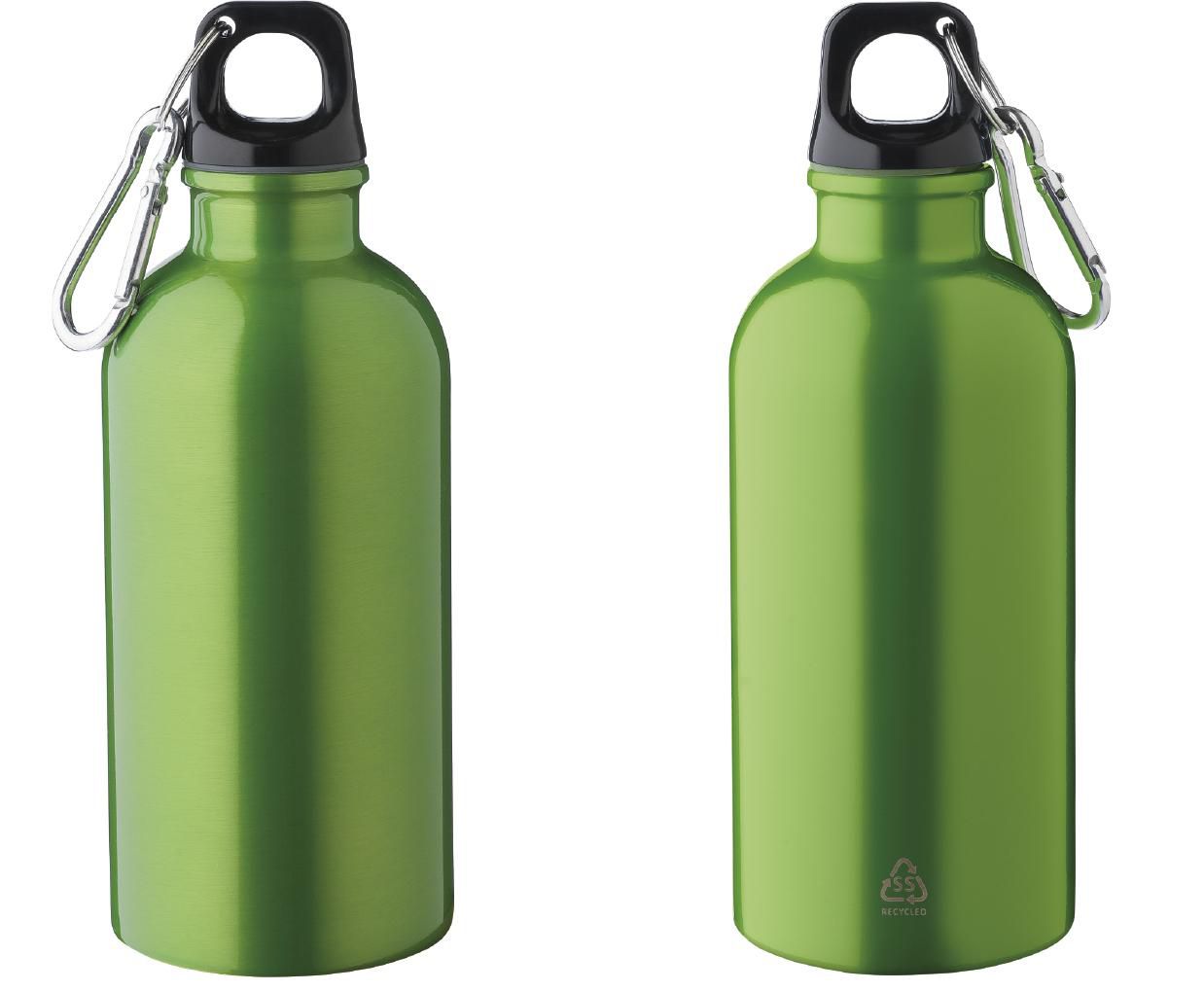 Recycled stainless steel single walled bottle (400 ml) Sable