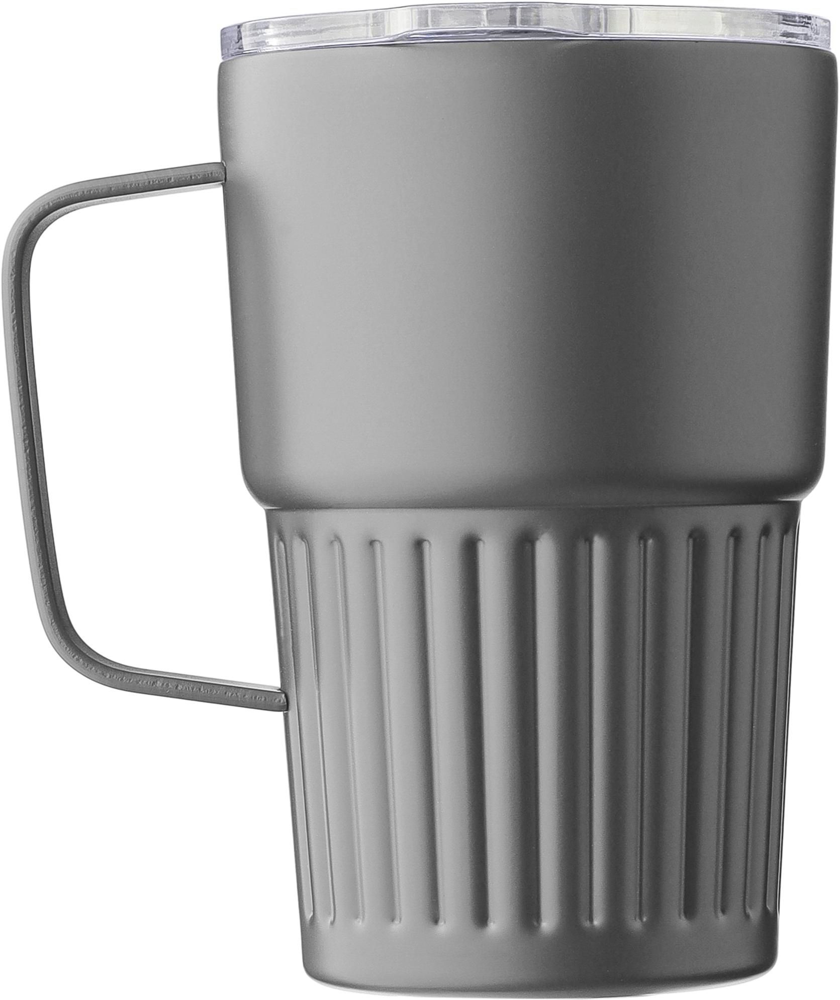 Taza de acero inox. reciclado Calo 450 ml