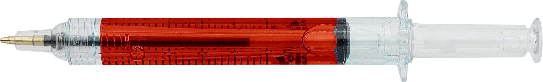 Ballpen Dr. David | Recycled plastic | Syringe shape