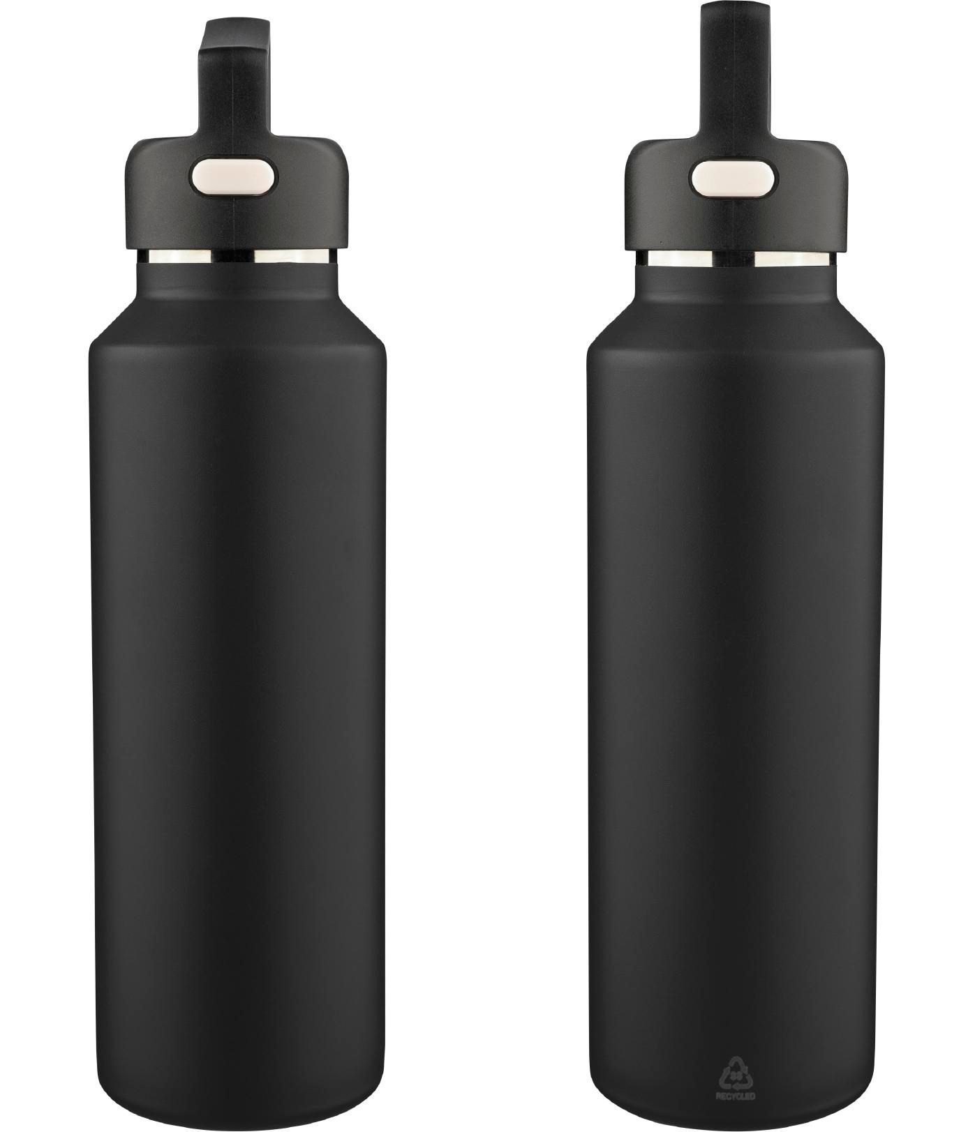 Botella termo de acero inox. reciclado Mace 600 ml