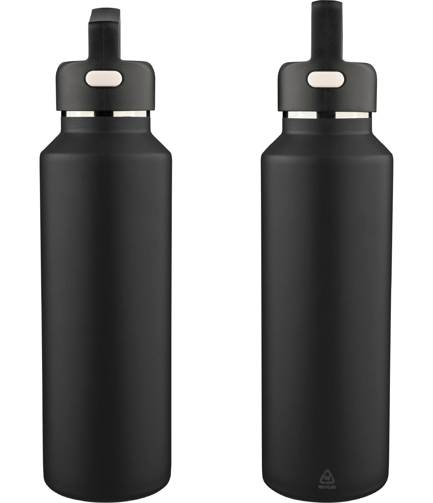 Botella termo de acero inox. reciclado Mace 600 ml