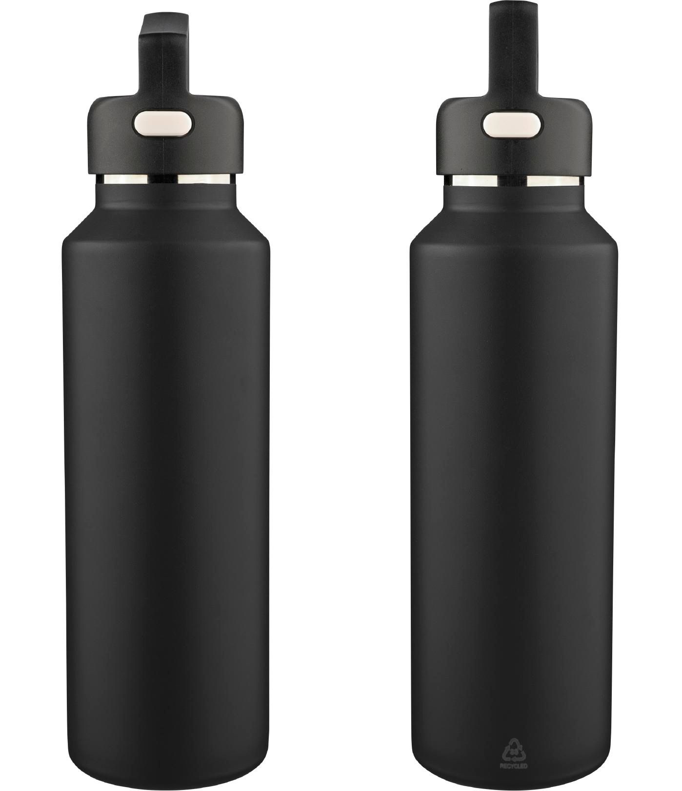 Botella termo de acero inox. reciclado Mace 600 ml