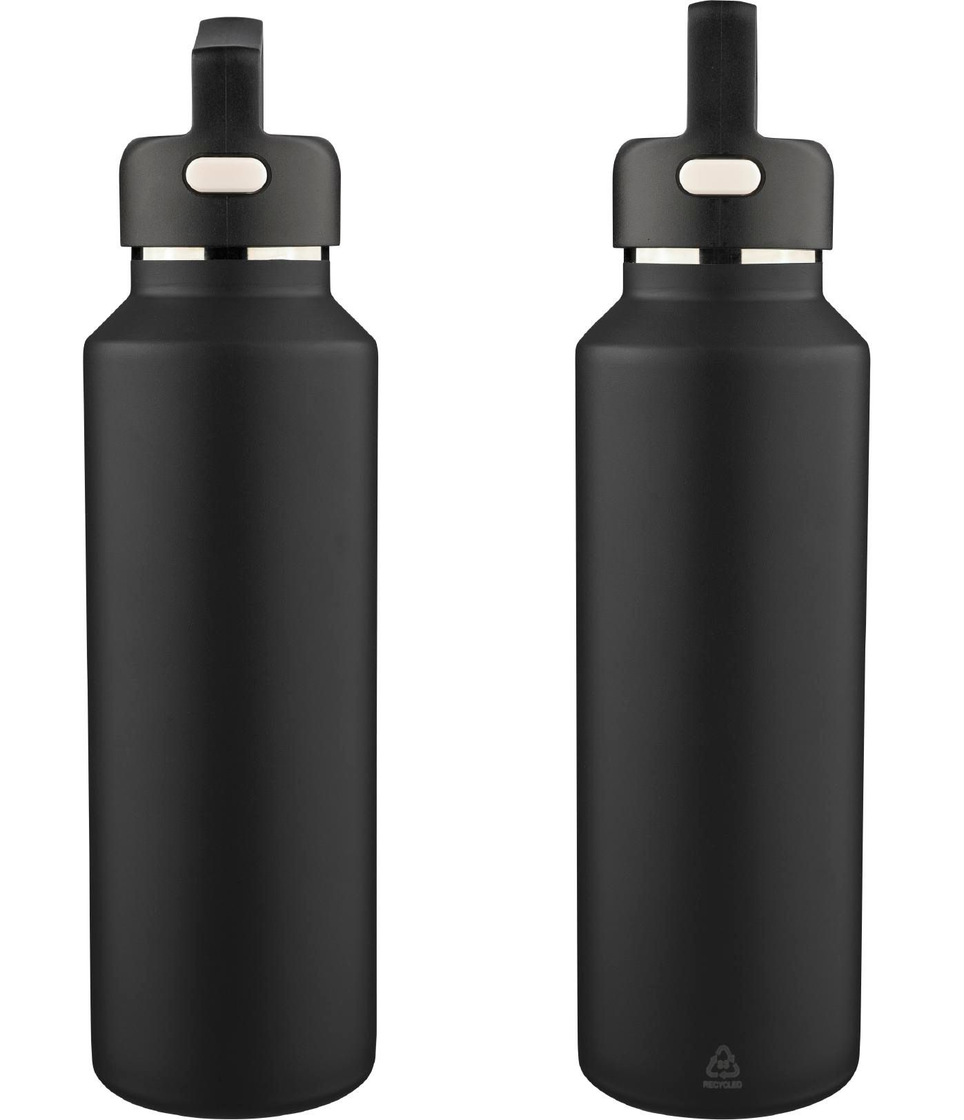 Botella termo de acero inox. reciclado Mace 600 ml