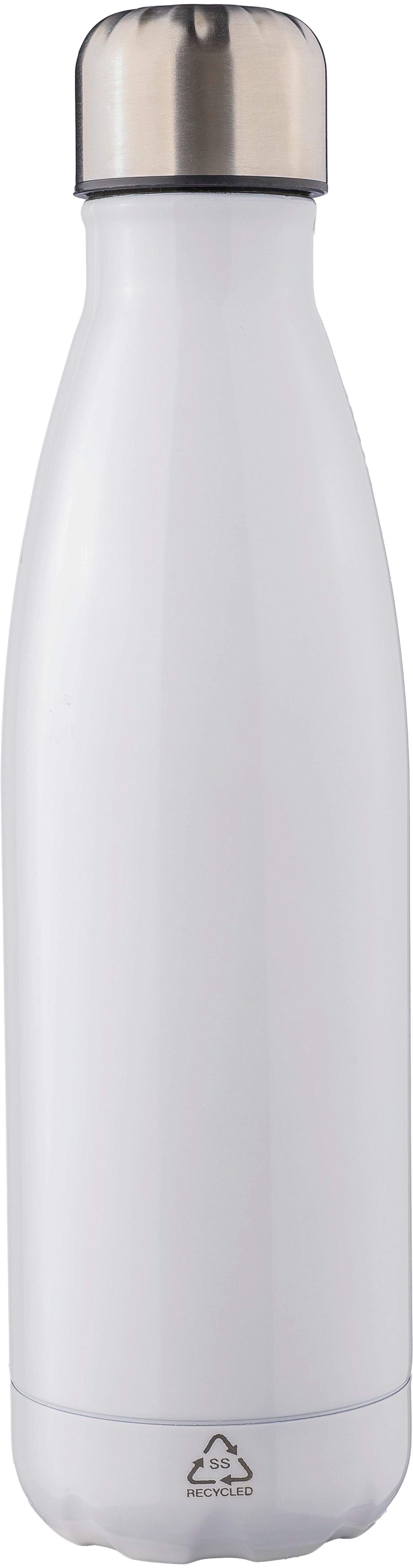 Recycled stainless steel double walled flask Lombok
