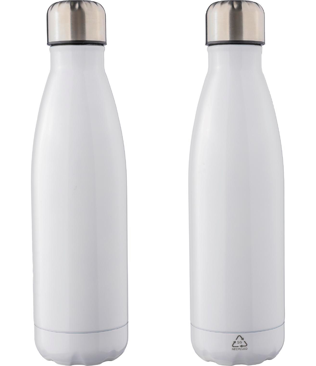 Recycled stainless steel double walled flask Lombok