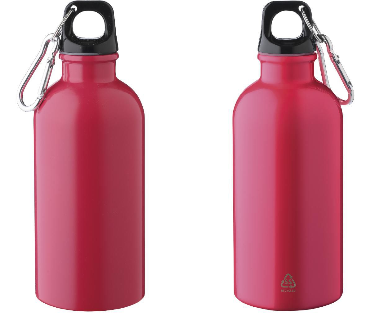 Recycled stainless steel single walled bottle (400 ml) Sable