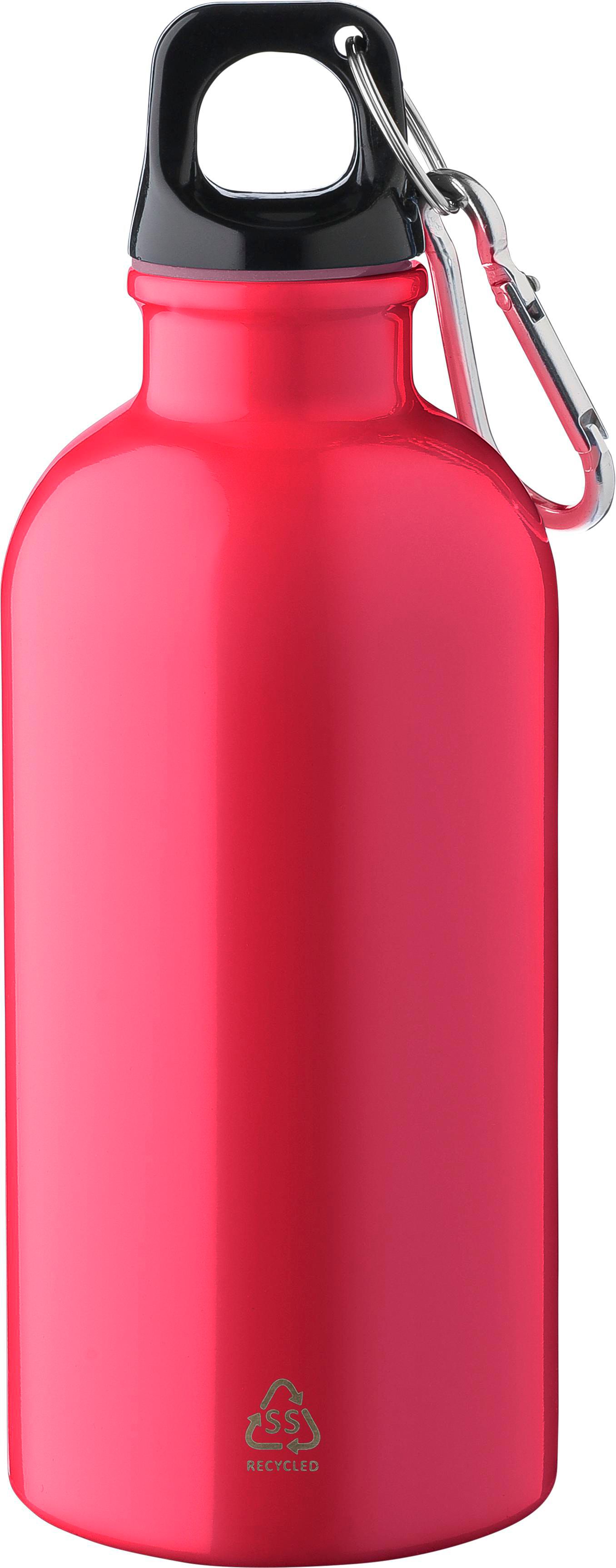 Recycled stainless steel single walled bottle (400 ml) Sable