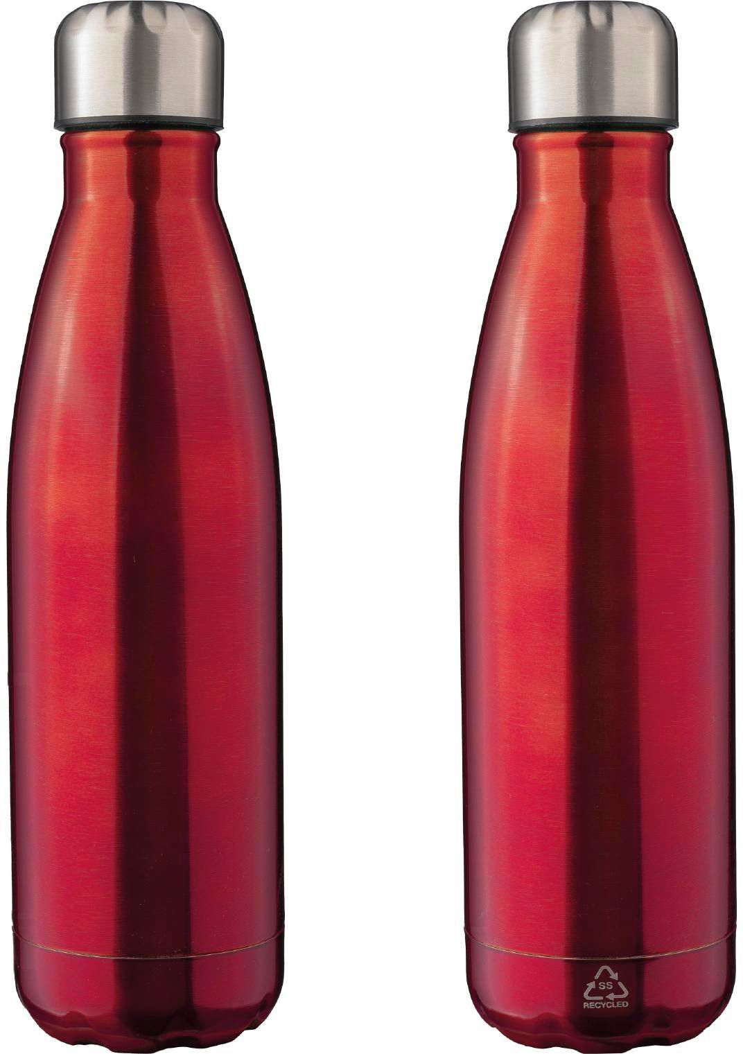 Recycled stainless steel double walled flask Lombok