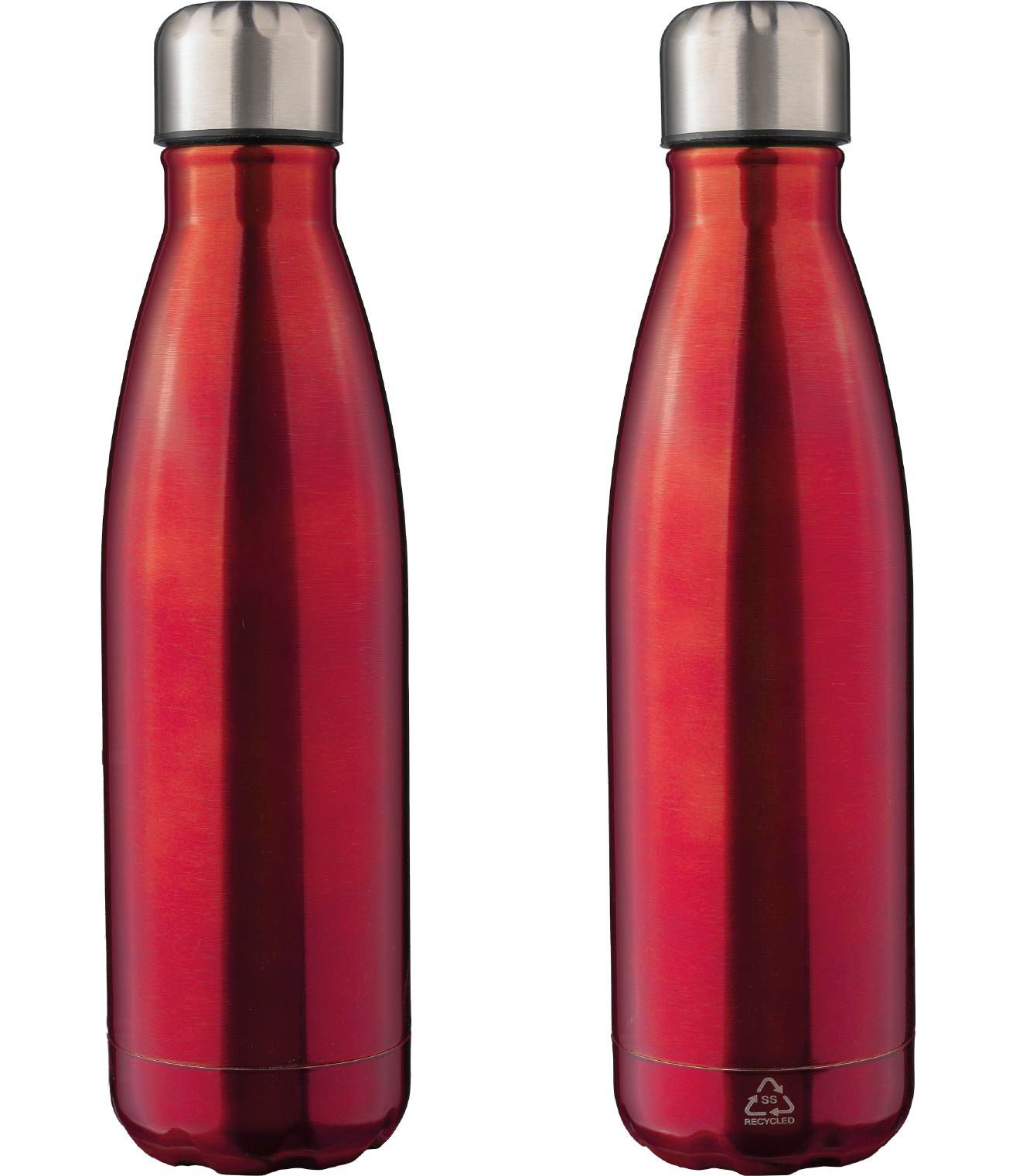 Recycled stainless steel double walled flask Lombok