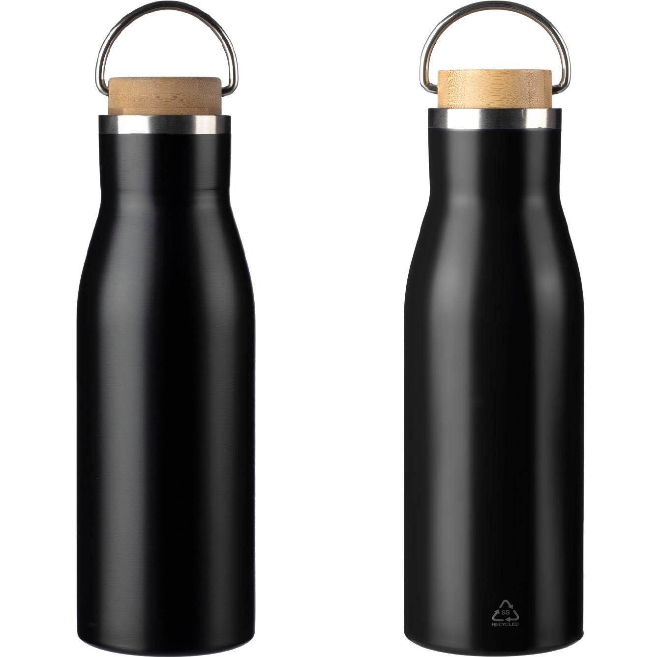 Botella de acero inox. reciclado Aline