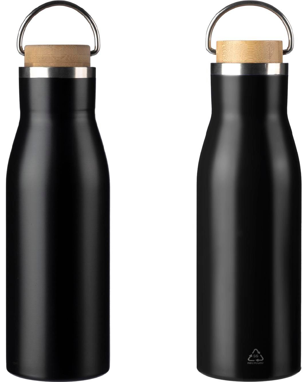 Botella de acero inox. reciclado Aline
