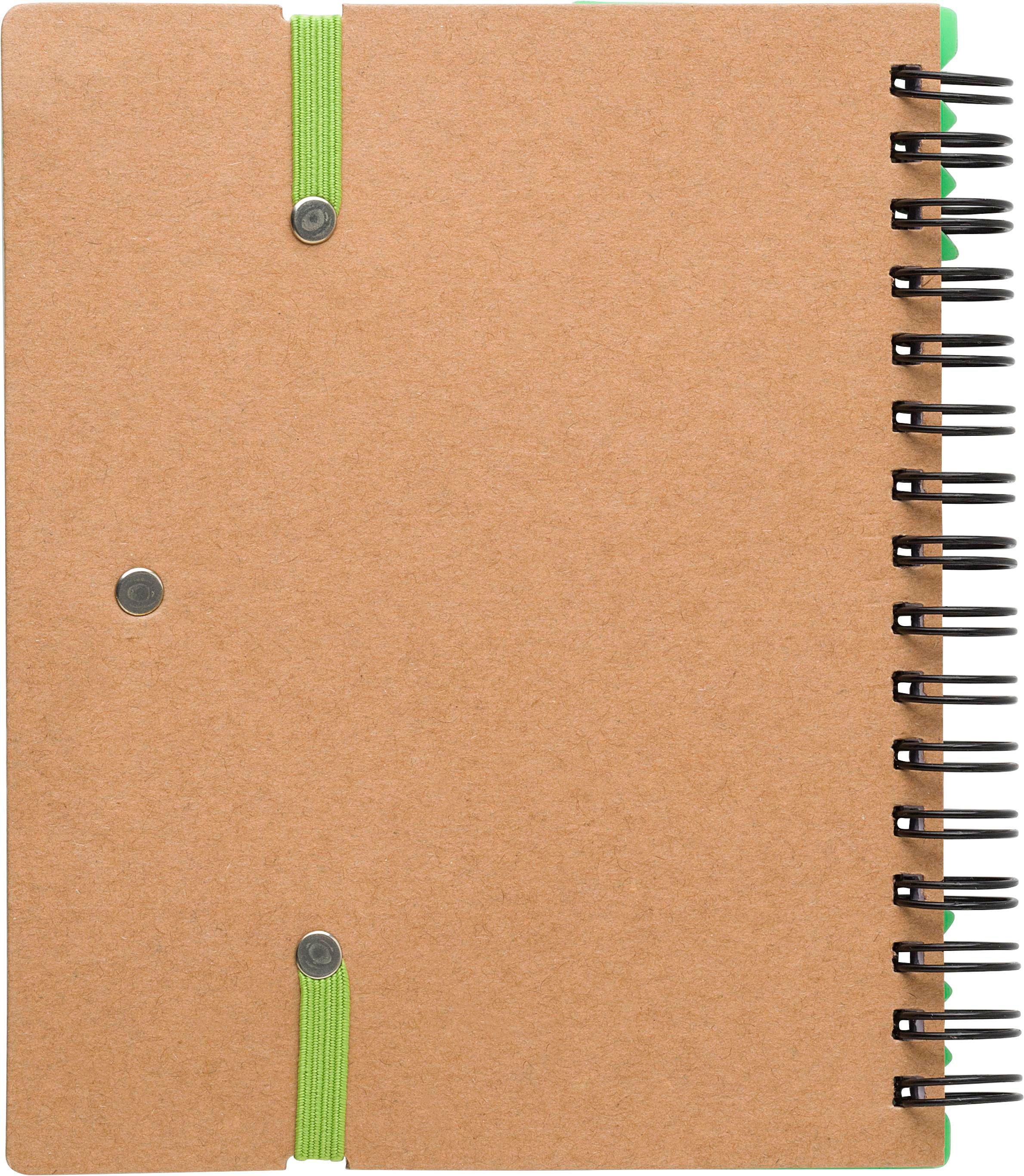 Recycled paper notebook Angela