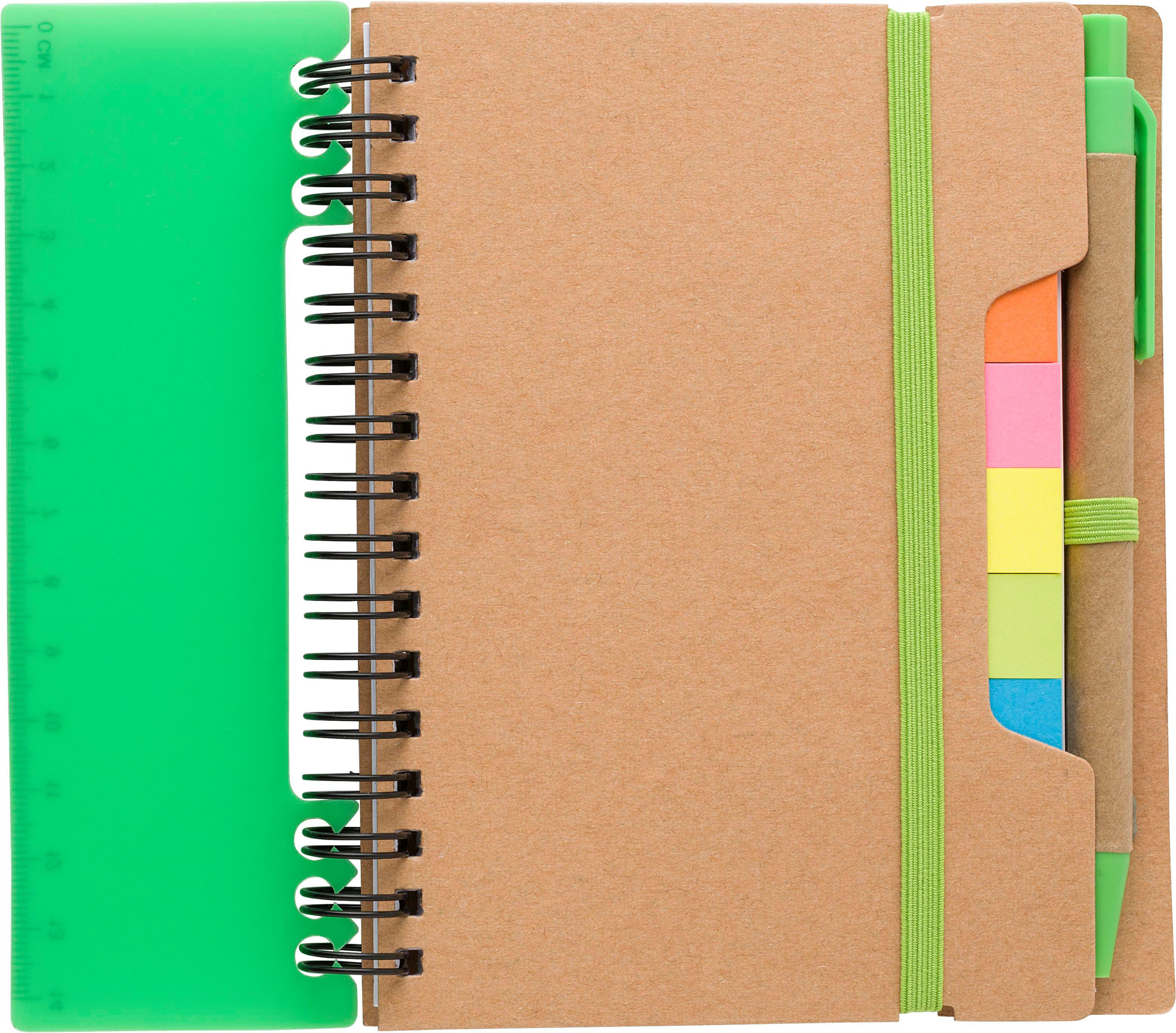 Recycled paper notebook Angela
