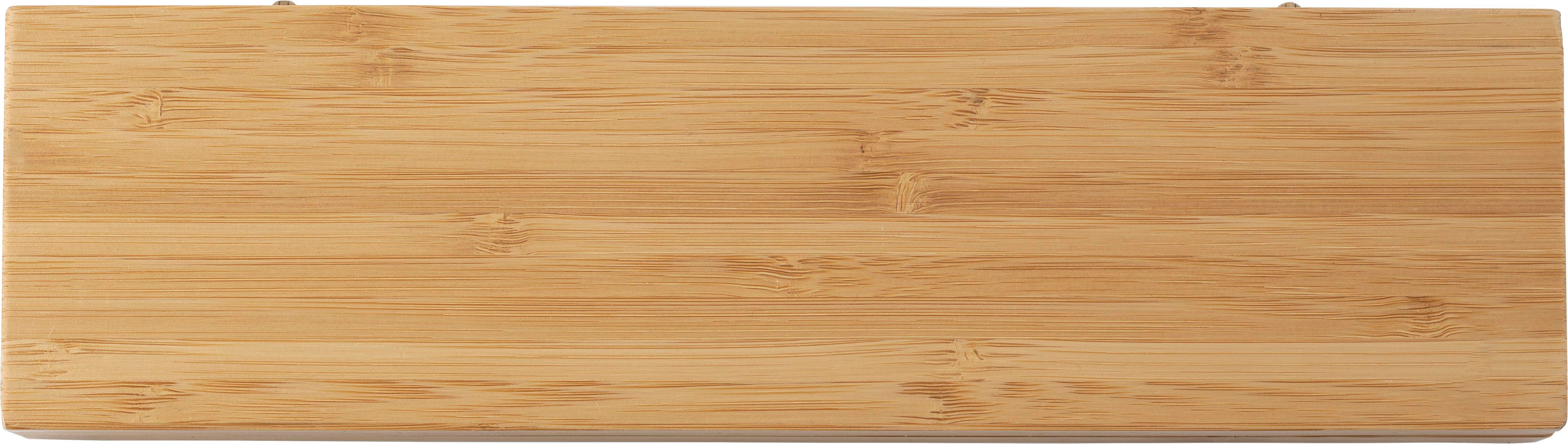 Knife set Tony | Bamboo | 2 pcs | Magnetic box