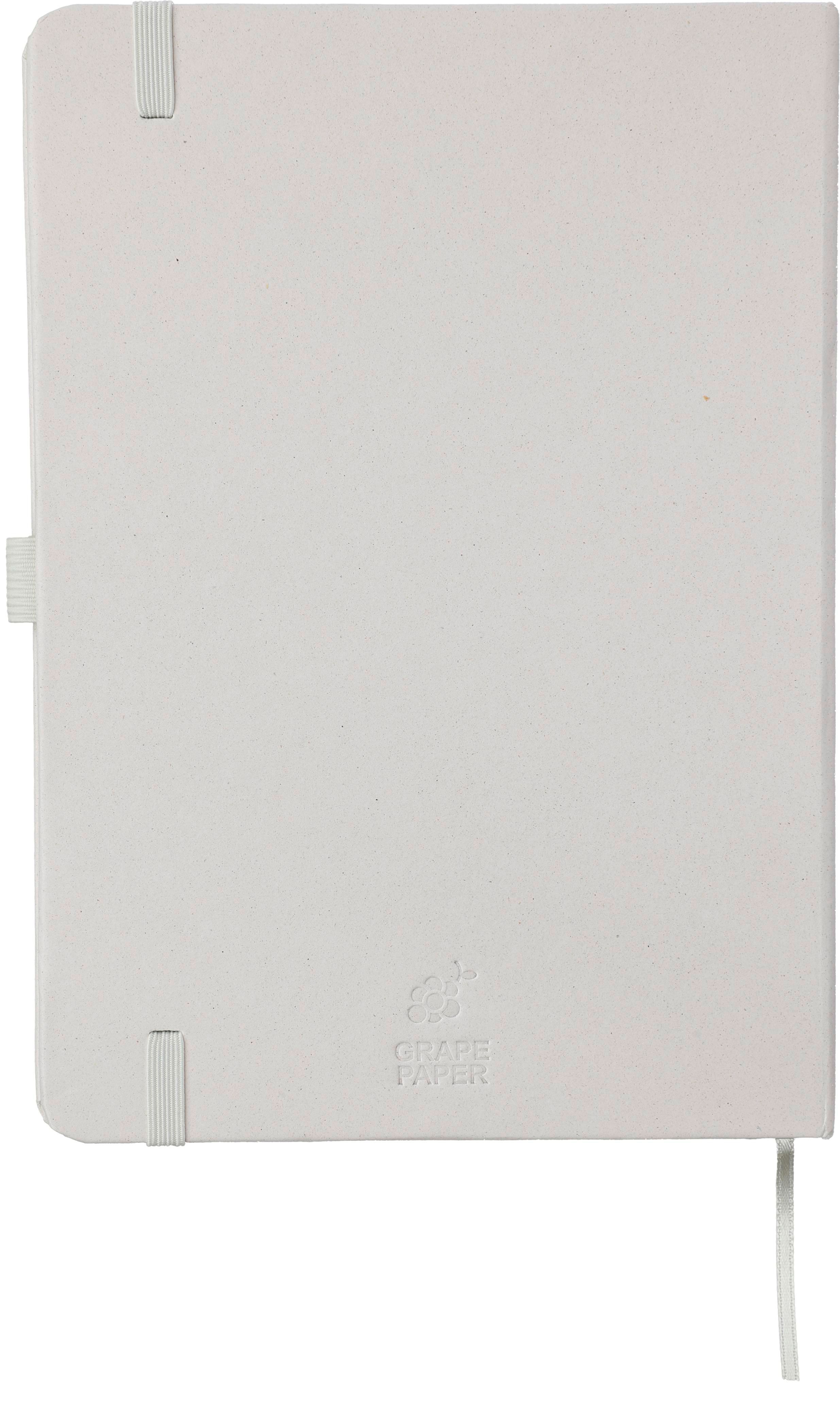 Recycled biowaste and carton notebook A5 Gertrud Original