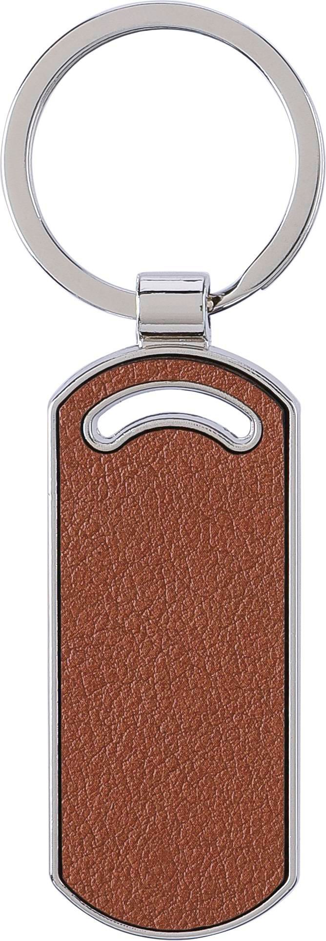 Key chain Jill | Recycled | Leather | Oval