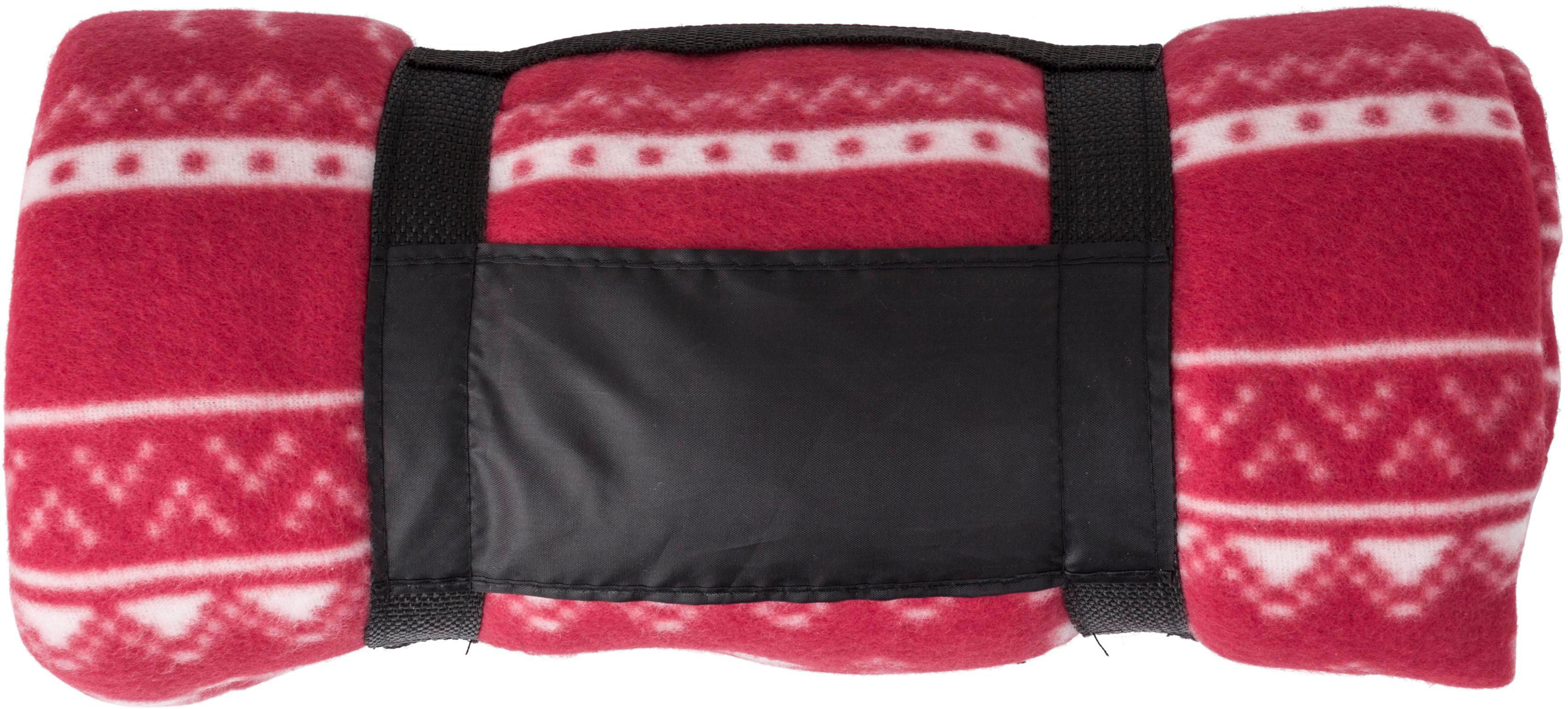 Fleece blanket Jane | Reindeer pattern