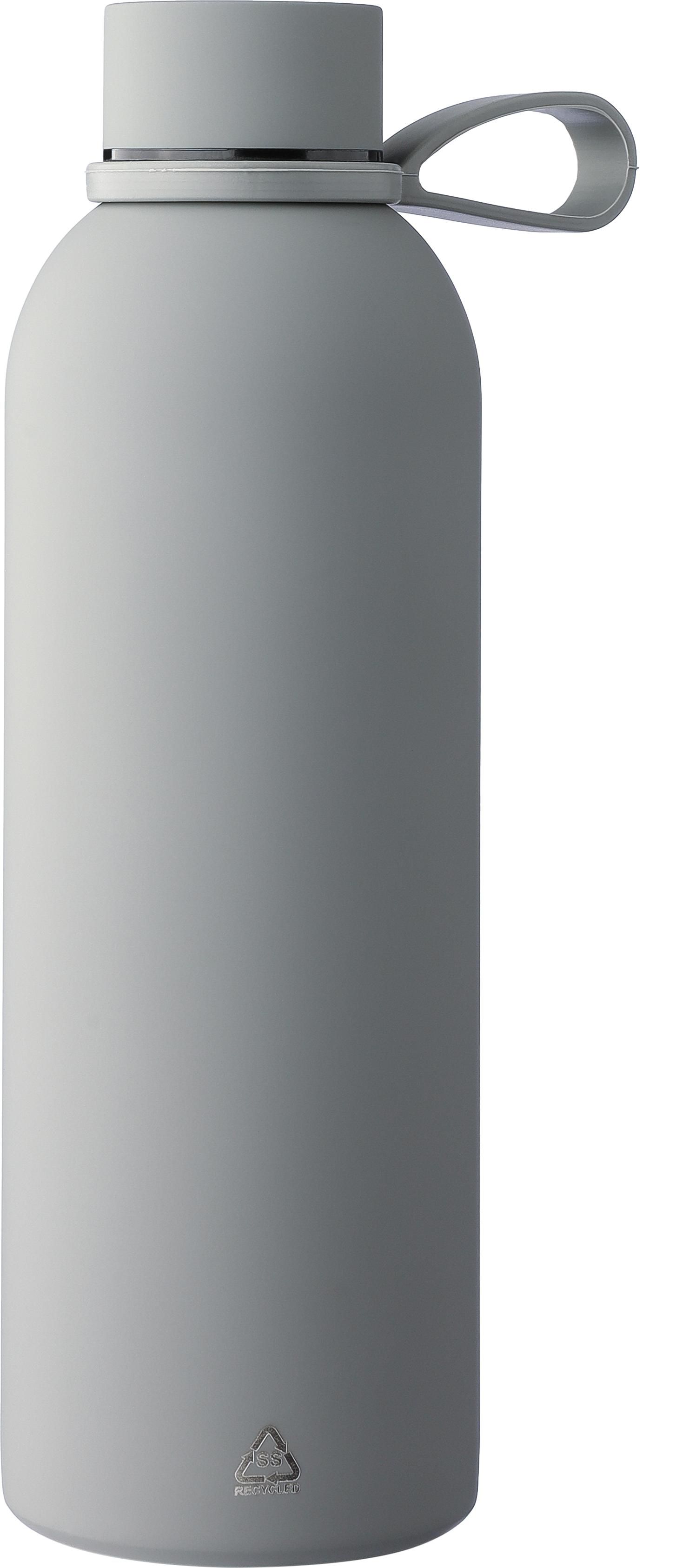 Botella termo de acero inox. reciclado (500 ml) Sena