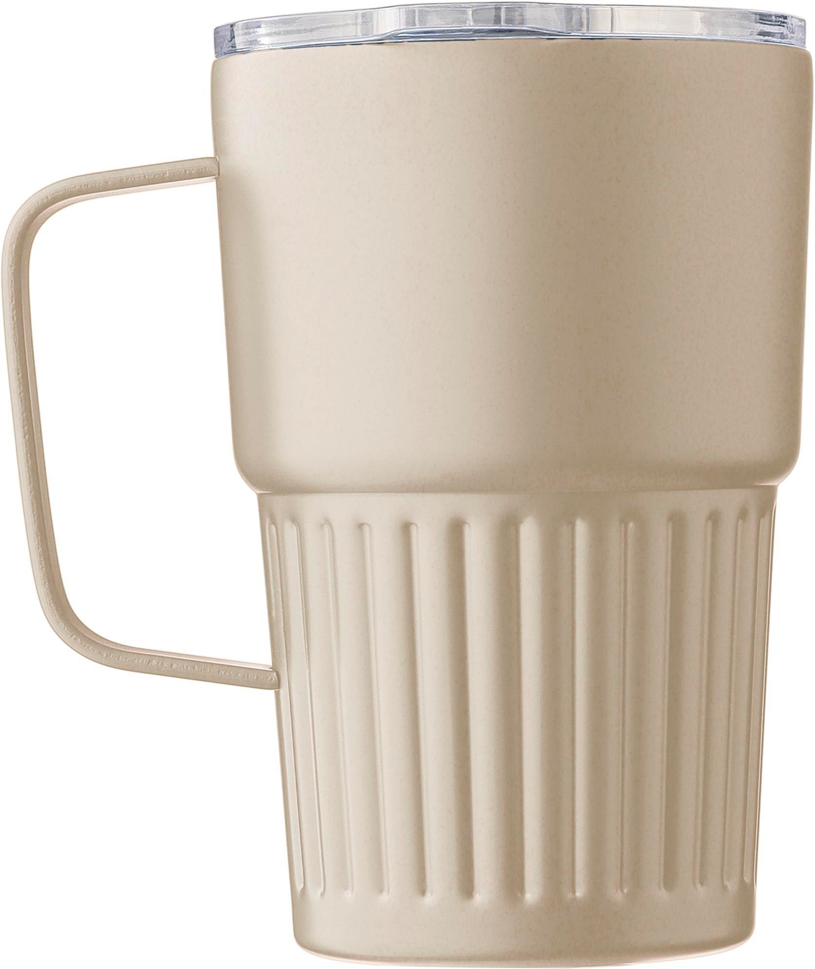 Taza de acero inox. reciclado Calo 450 ml