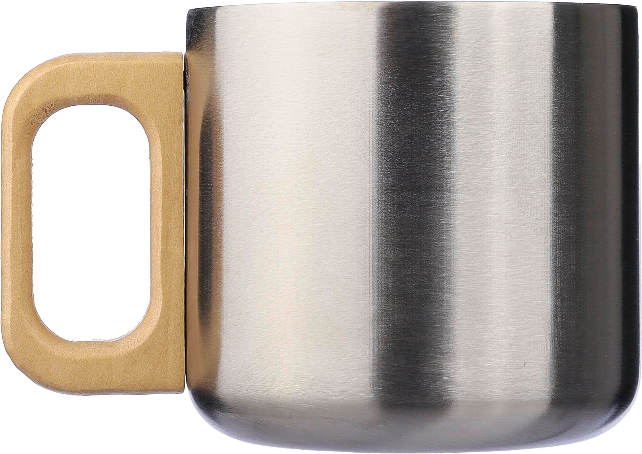 Recycled stainless steel double-walled mug 400 ml Dwight