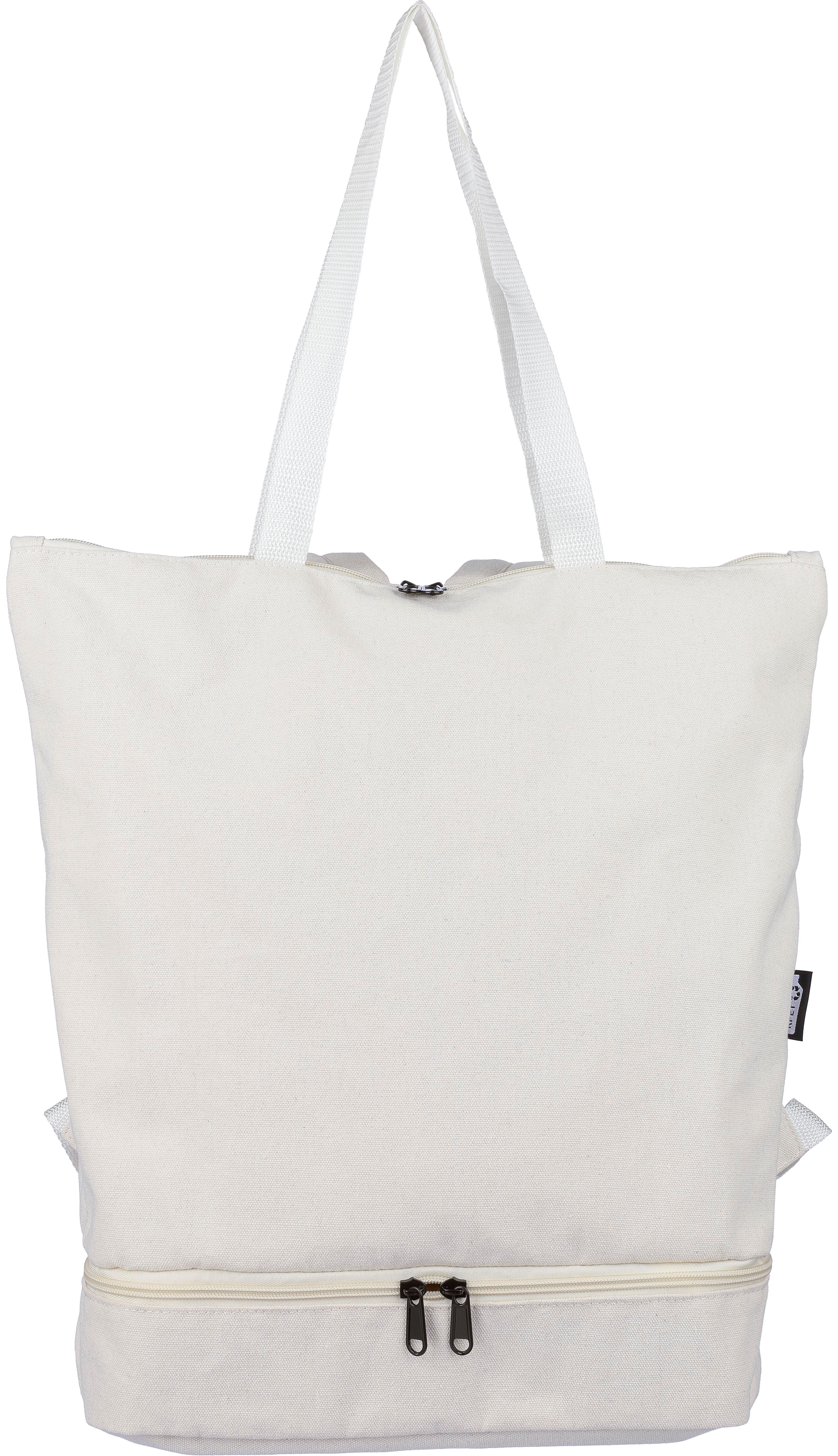 Mochila tote de polialgodón reciclado Osric
