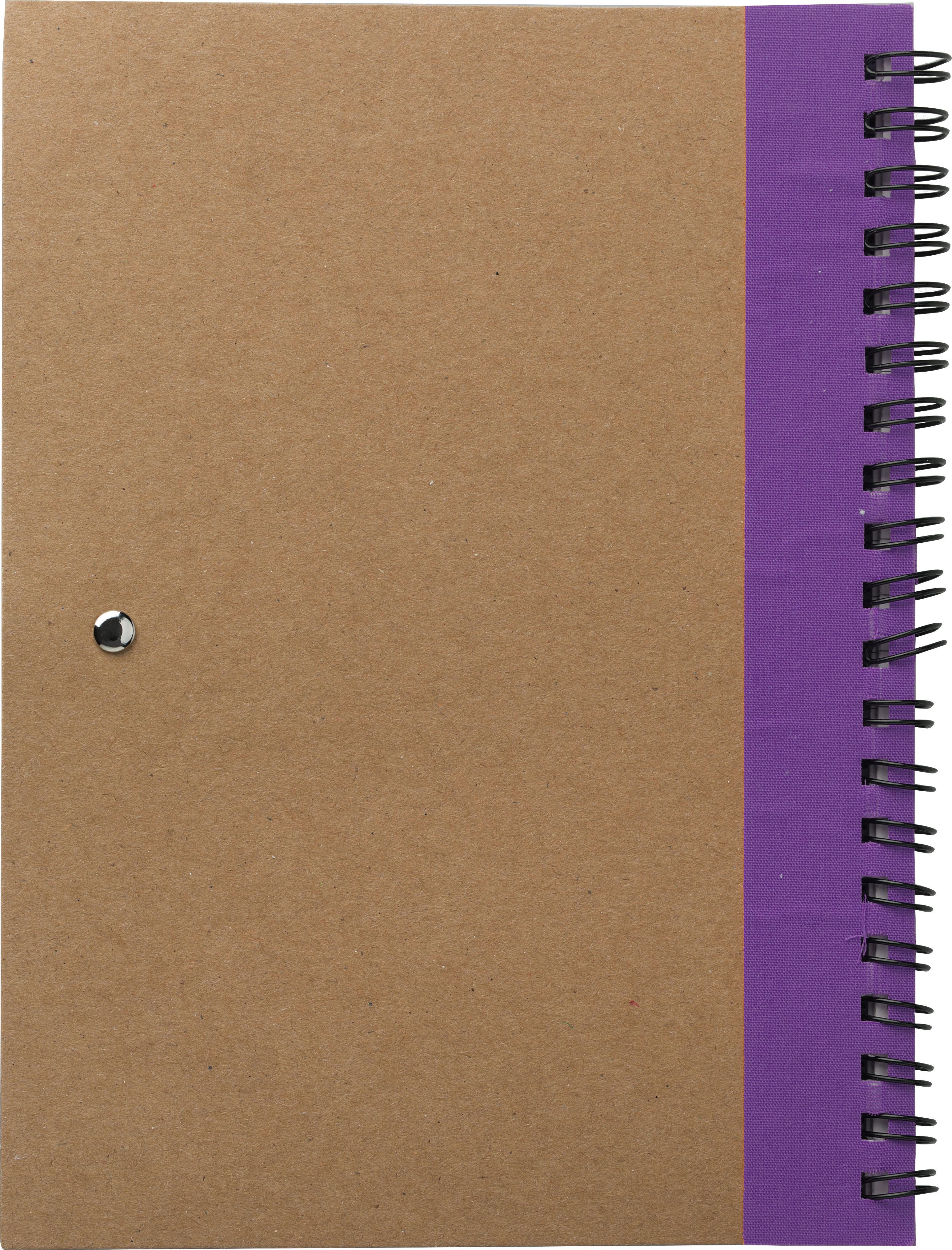 Libreta de cartón reciclado Stella