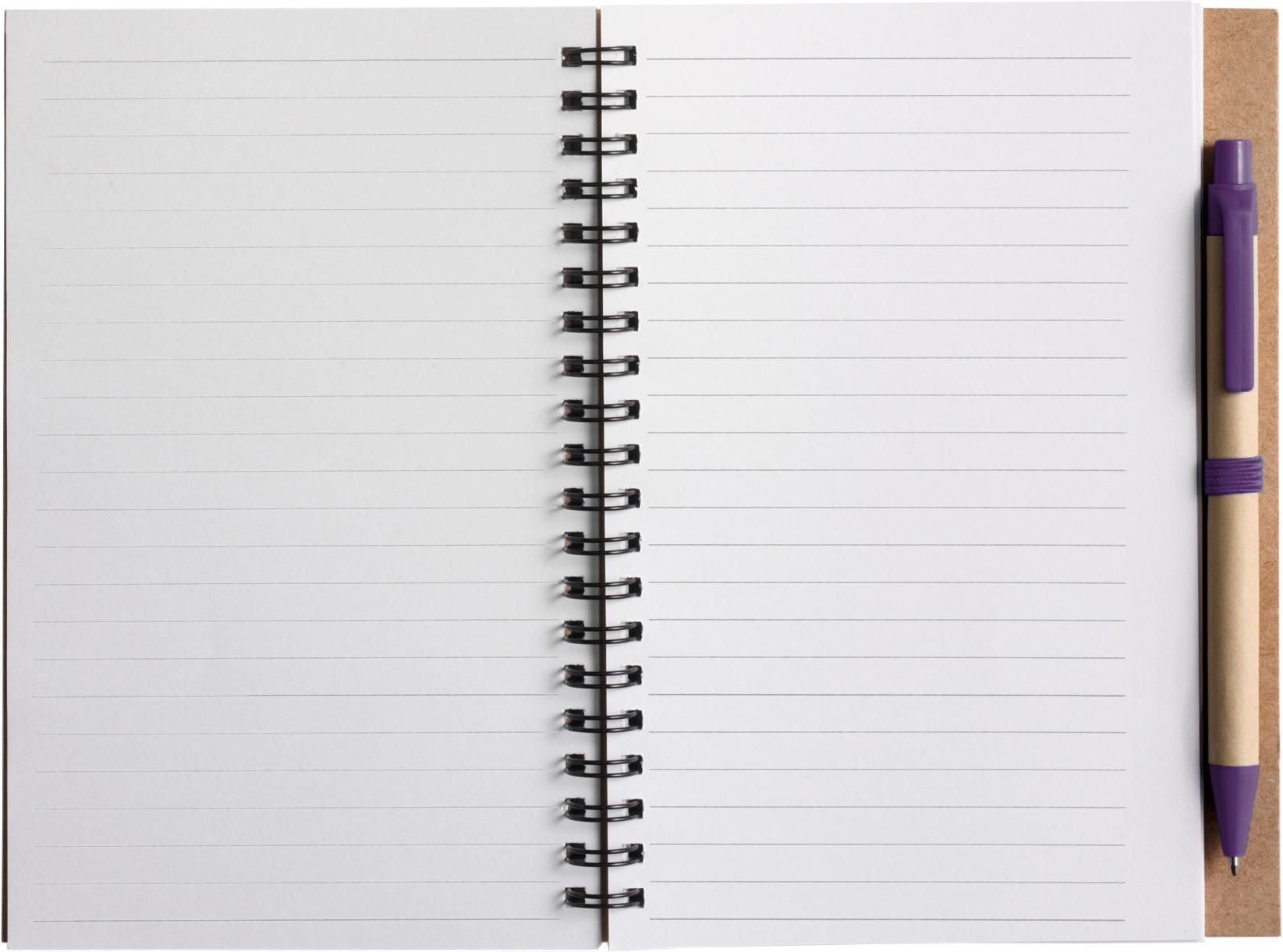 Libreta de cartón reciclado Stella