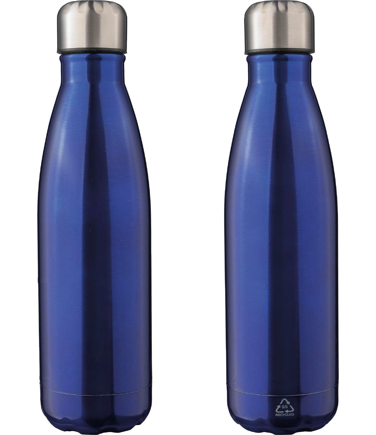 Recycled stainless steel double walled flask Lombok