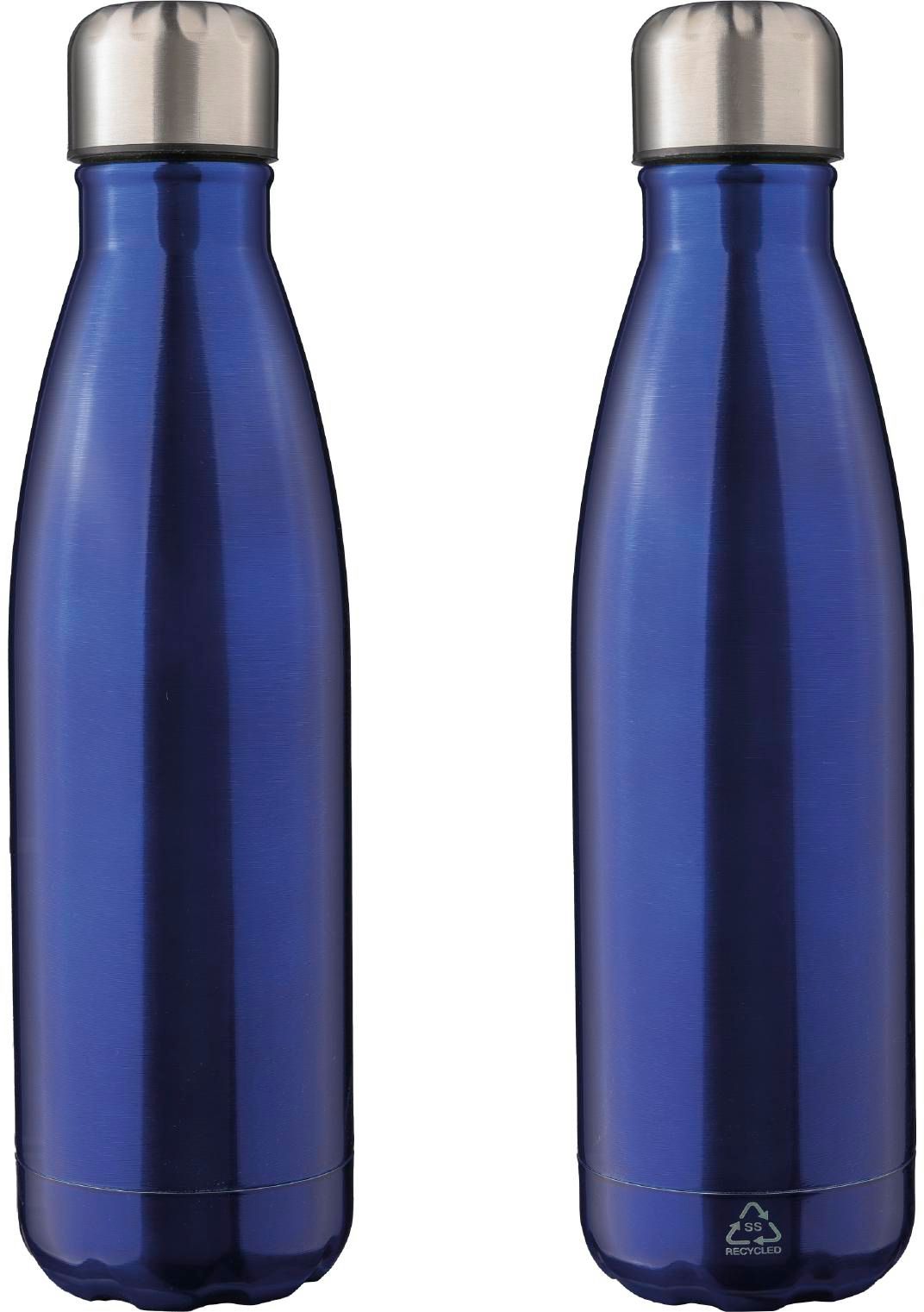 Recycled stainless steel double walled flask Lombok