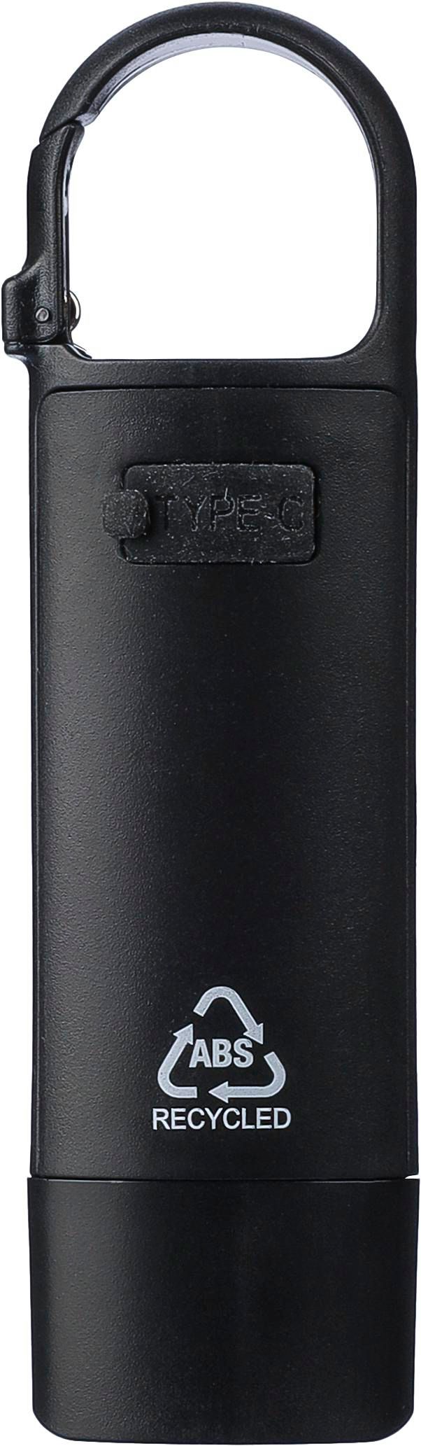 Recycled ABS mini flashlight Zai