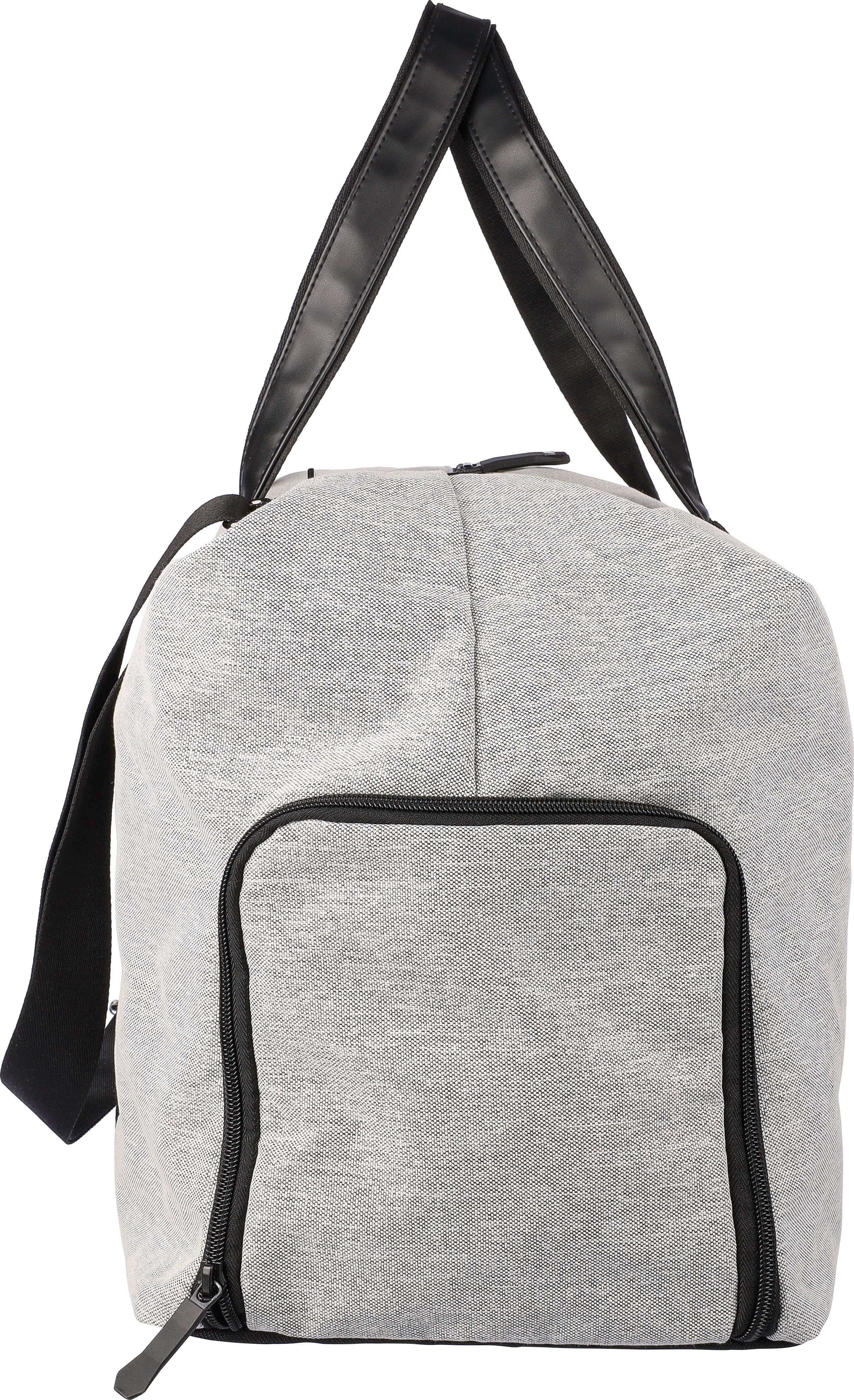 Bolsa plegable de lona de poliéster reciclado Desmond